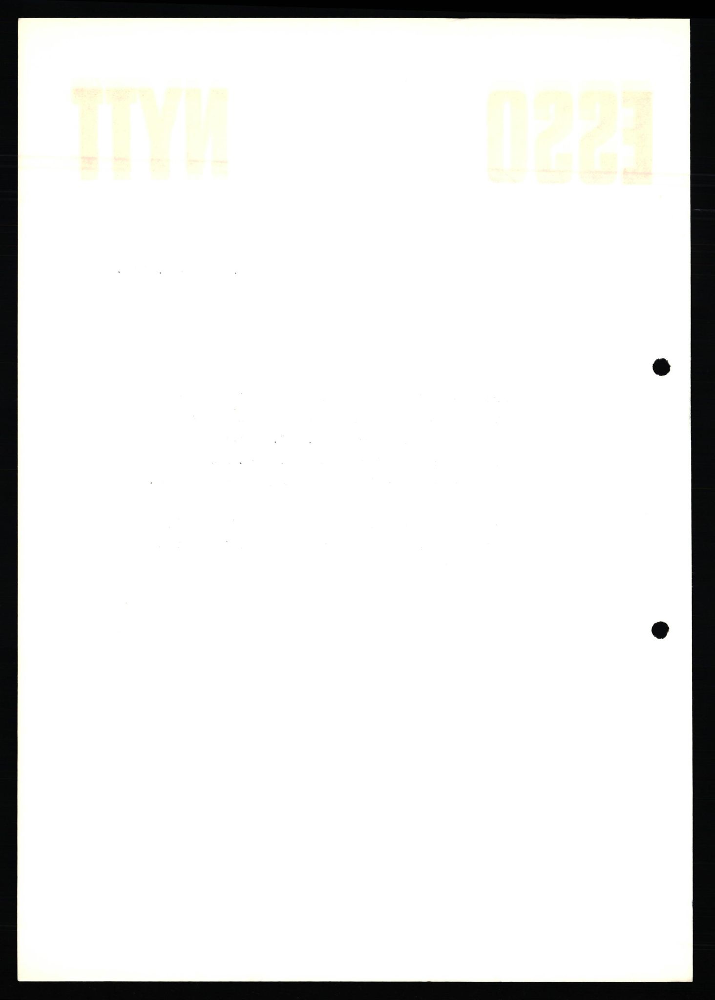 Pa 0982 - Esso Norge A/S, AV/SAST-A-100448/X/Xd/L0004: Esso Extra Nytt, 1963-1976