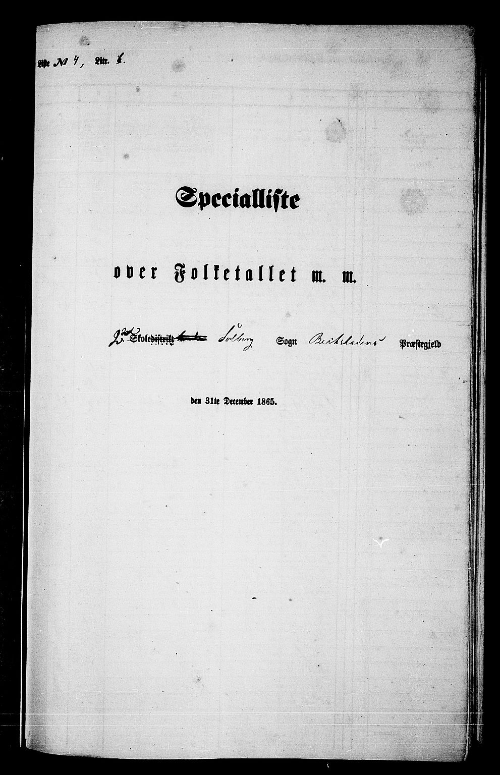 RA, 1865 census for Beitstad, 1865, p. 88