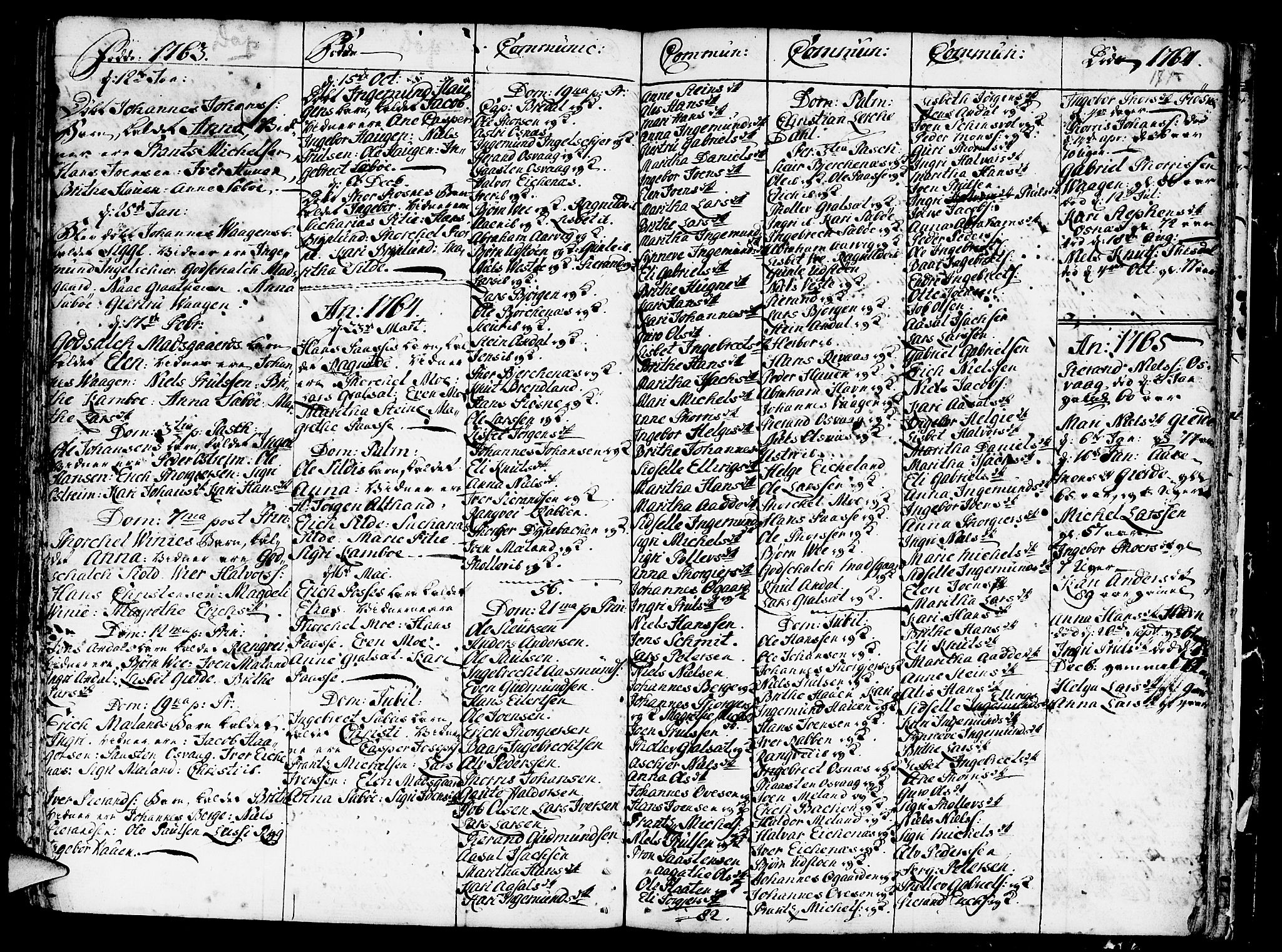 Etne sokneprestembete, SAB/A-75001/H/Haa: Parish register (official) no. A 3 /3, 1755-1782, p. 174