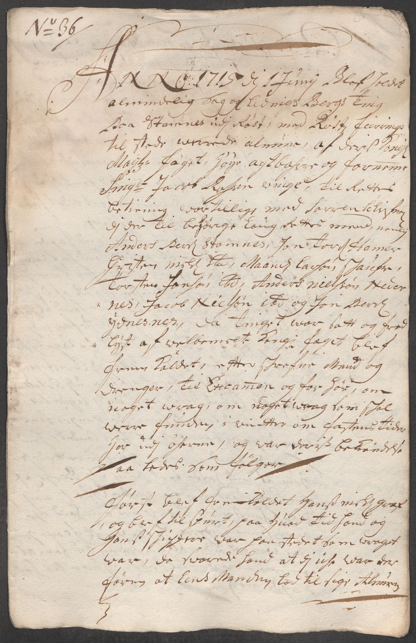 Rentekammeret inntil 1814, Reviderte regnskaper, Fogderegnskap, AV/RA-EA-4092/R67/L4681: Fogderegnskap Vesterålen, Andenes og Lofoten, 1715, p. 198