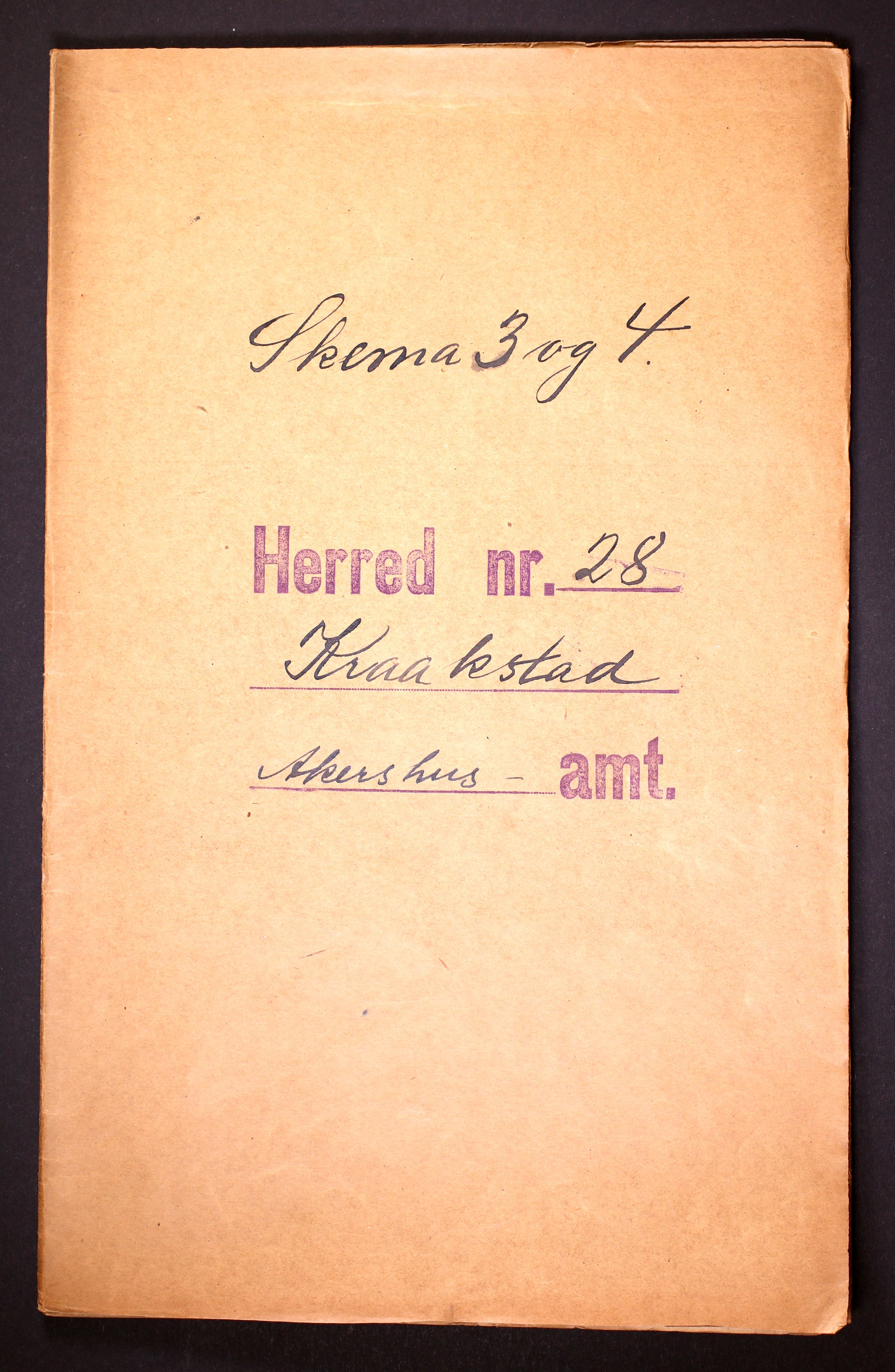 RA, 1910 census for Kråkstad, 1910, p. 1