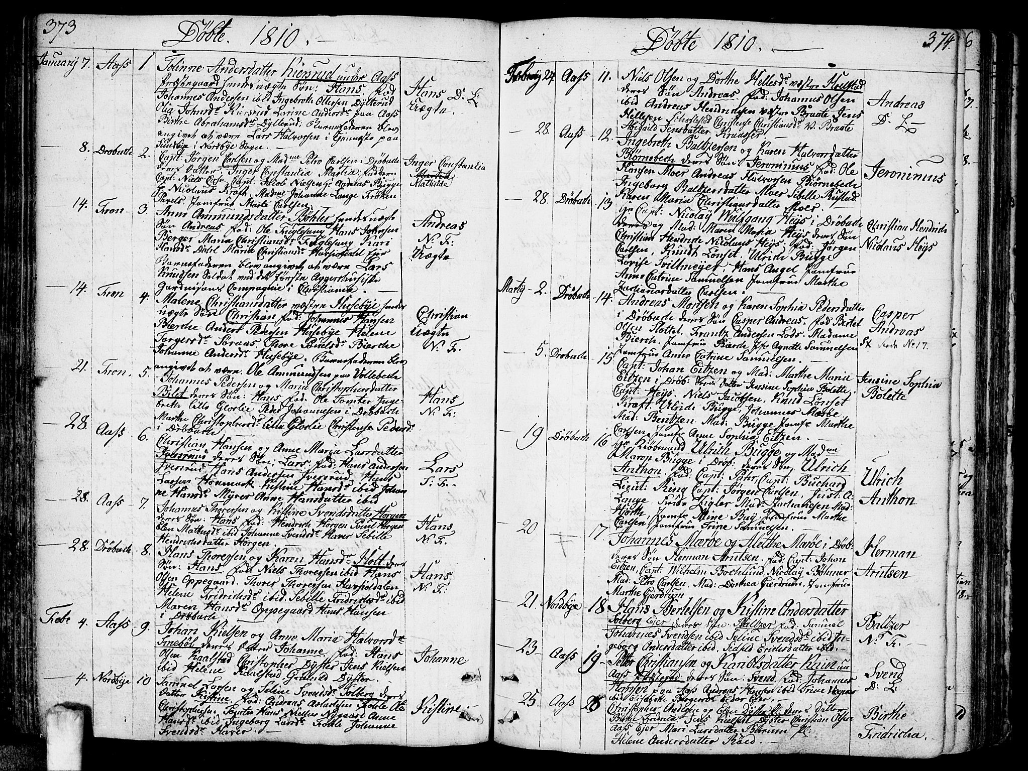 Ås prestekontor Kirkebøker, SAO/A-10894/F/Fa/L0002: Parish register (official) no. I 2, 1778-1813, p. 373-374