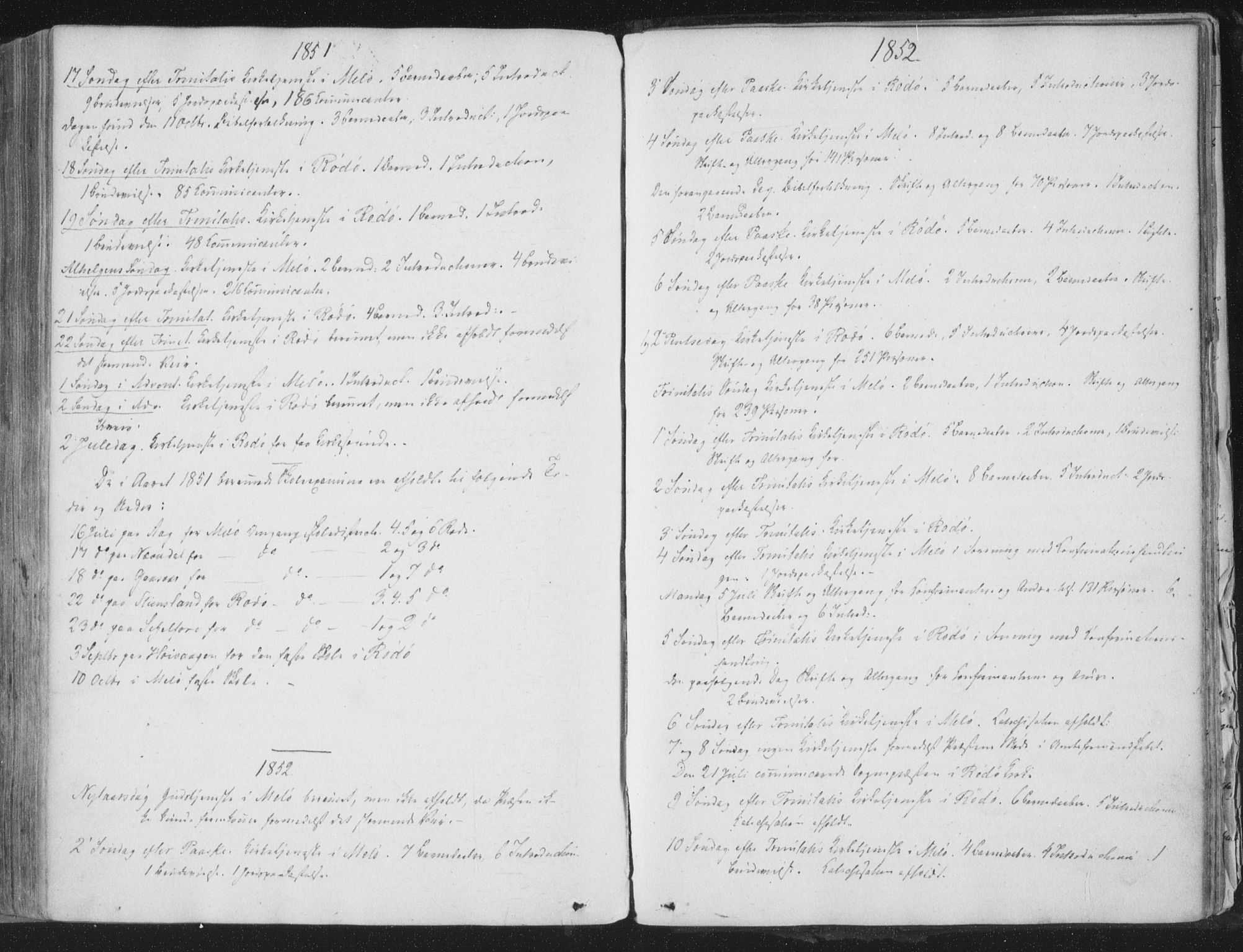 Ministerialprotokoller, klokkerbøker og fødselsregistre - Nordland, SAT/A-1459/841/L0604: Parish register (official) no. 841A09 /1, 1845-1862, p. 307