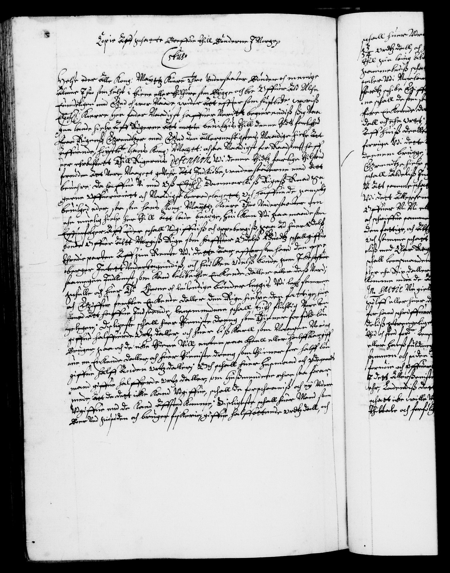 Danske Kanselli 1572-1799, AV/RA-EA-3023/F/Fc/Fca/Fcab/L0004: Norske tegnelser (mikrofilm), 1617-1627, p. 562b