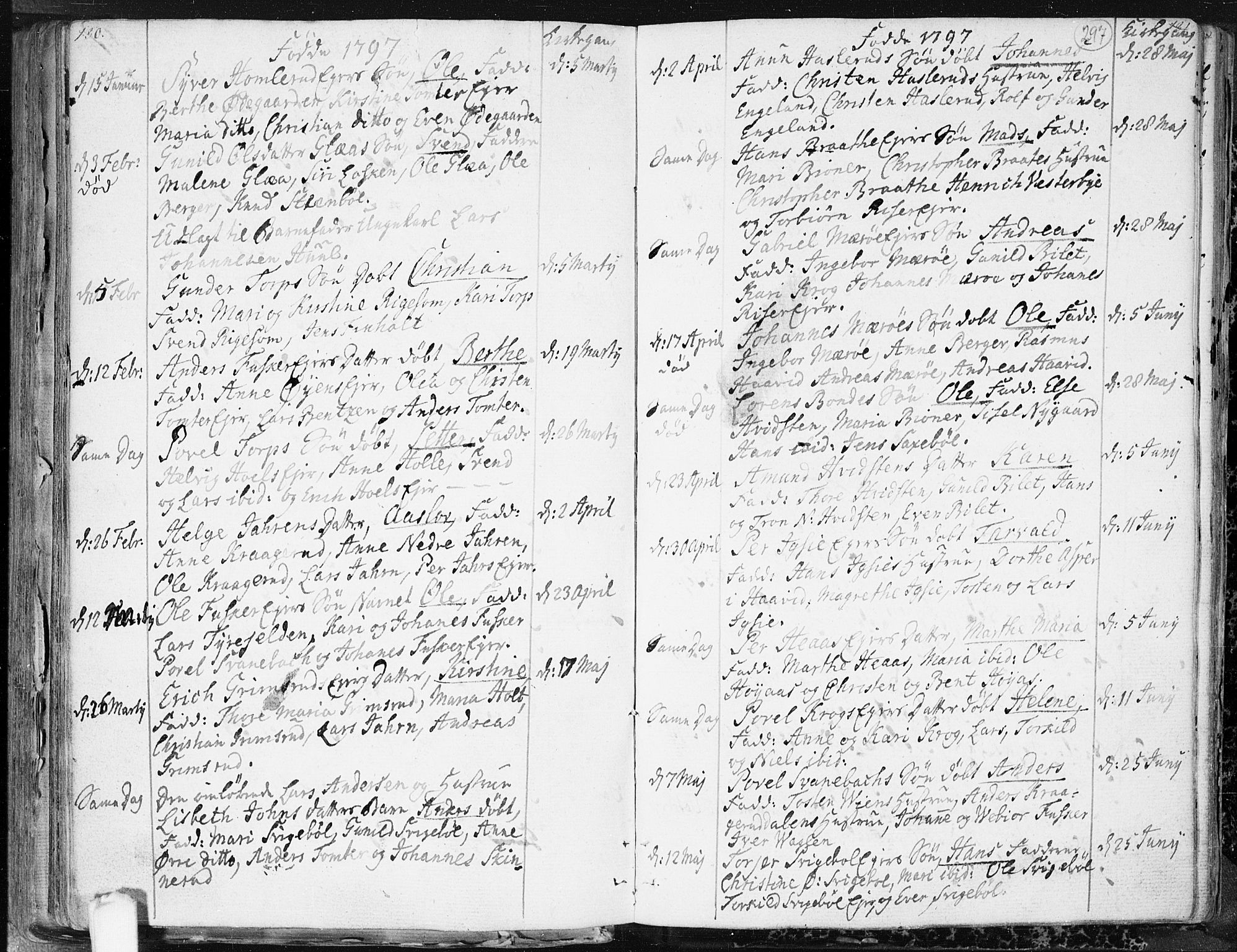 Hobøl prestekontor Kirkebøker, SAO/A-2002/F/Fa/L0001: Parish register (official) no. I 1, 1733-1814, p. 297