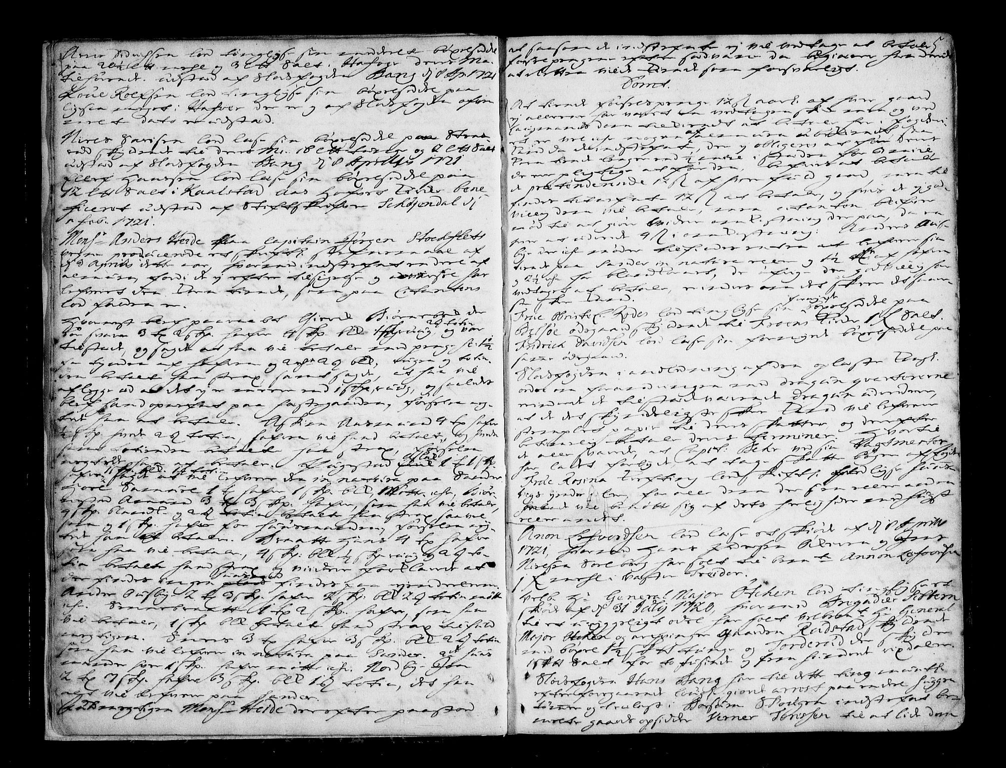 Follo sorenskriveri, AV/SAO-A-10274/F/Fb/Fba/L0033: Tingbok, 1721-1724, p. 4b-5a