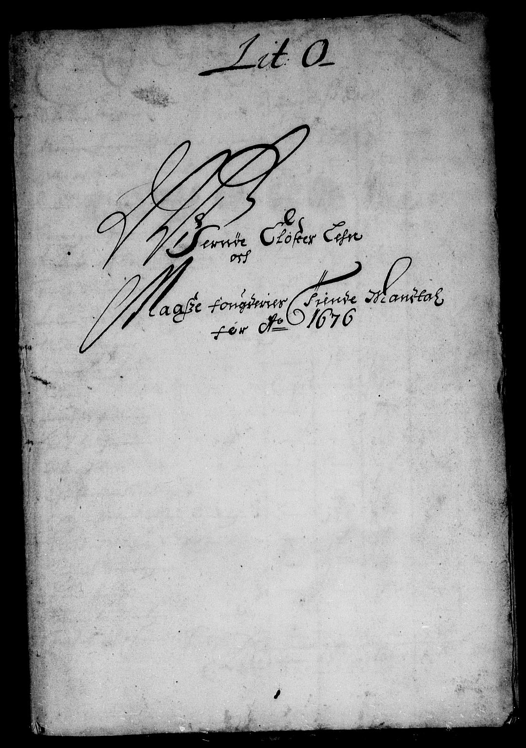 Rentekammeret inntil 1814, Reviderte regnskaper, Stiftamtstueregnskaper, Landkommissariatet på Akershus og Akershus stiftamt, AV/RA-EA-5869/R/Rb/L0124: Akershus stiftamt, 1676