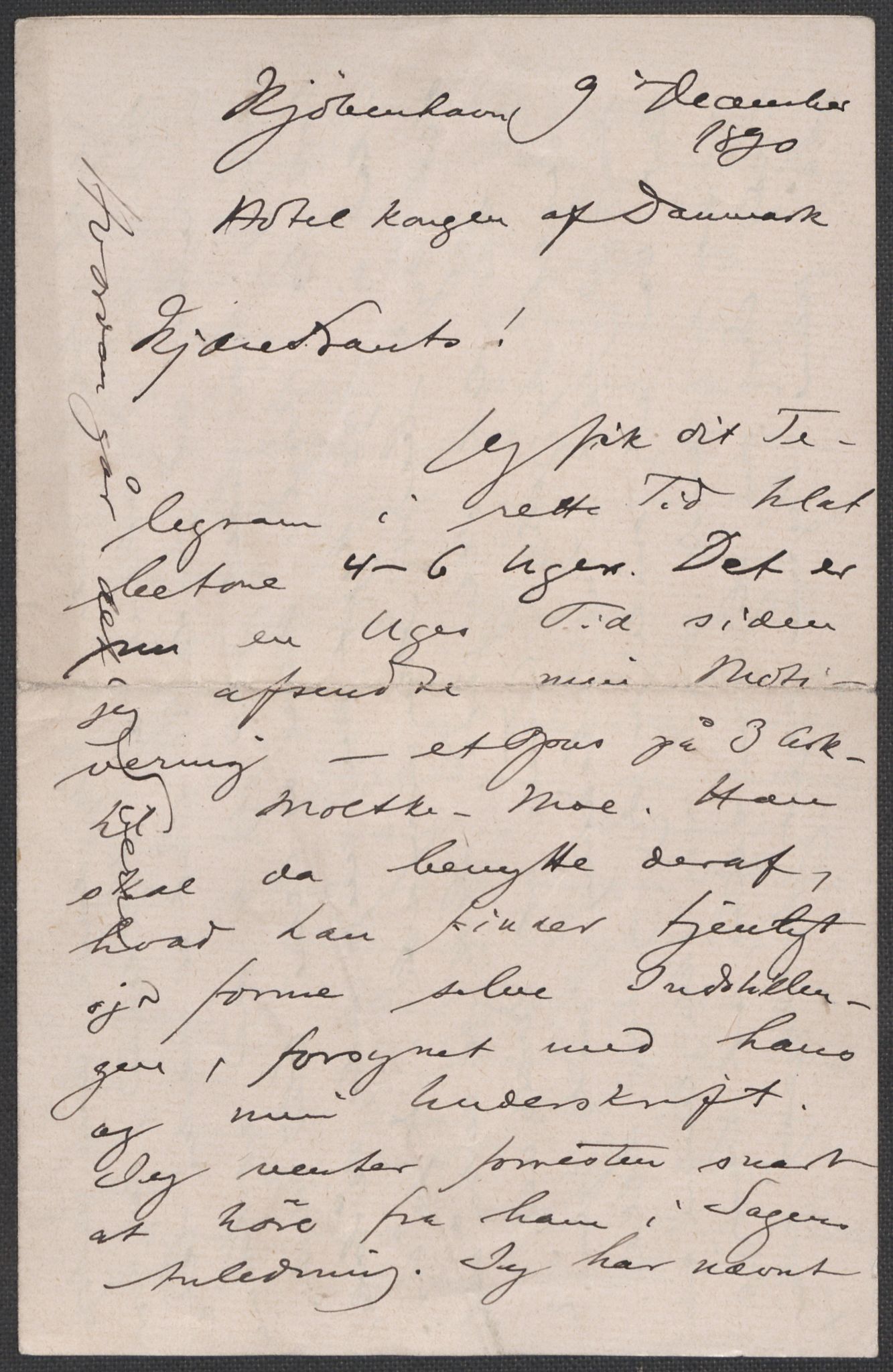 Beyer, Frants, AV/RA-PA-0132/F/L0001: Brev fra Edvard Grieg til Frantz Beyer og "En del optegnelser som kan tjene til kommentar til brevene" av Marie Beyer, 1872-1907, p. 344