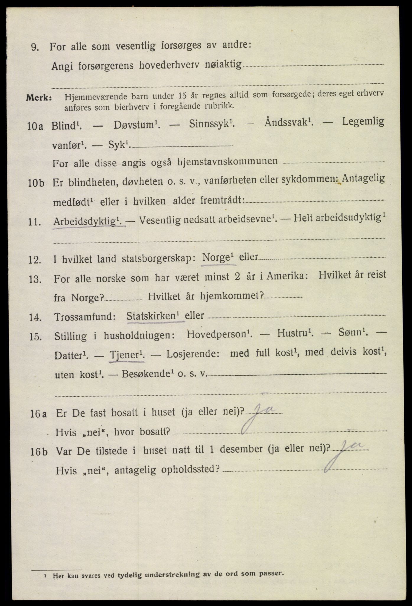 SAH, 1920 census for Ringsaker, 1920, p. 8555