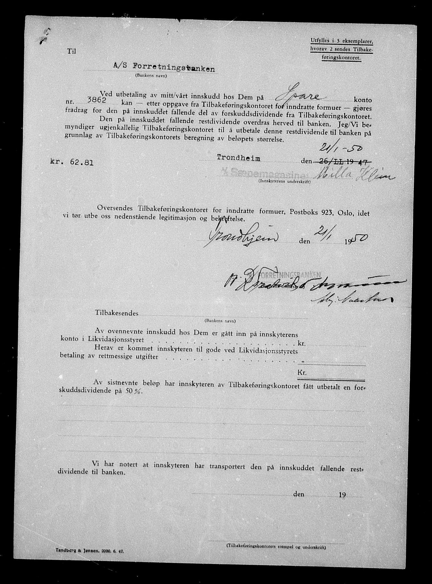 Justisdepartementet, Tilbakeføringskontoret for inndratte formuer, AV/RA-S-1564/H/Hc/Hca/L0908: --, 1945-1947, p. 376