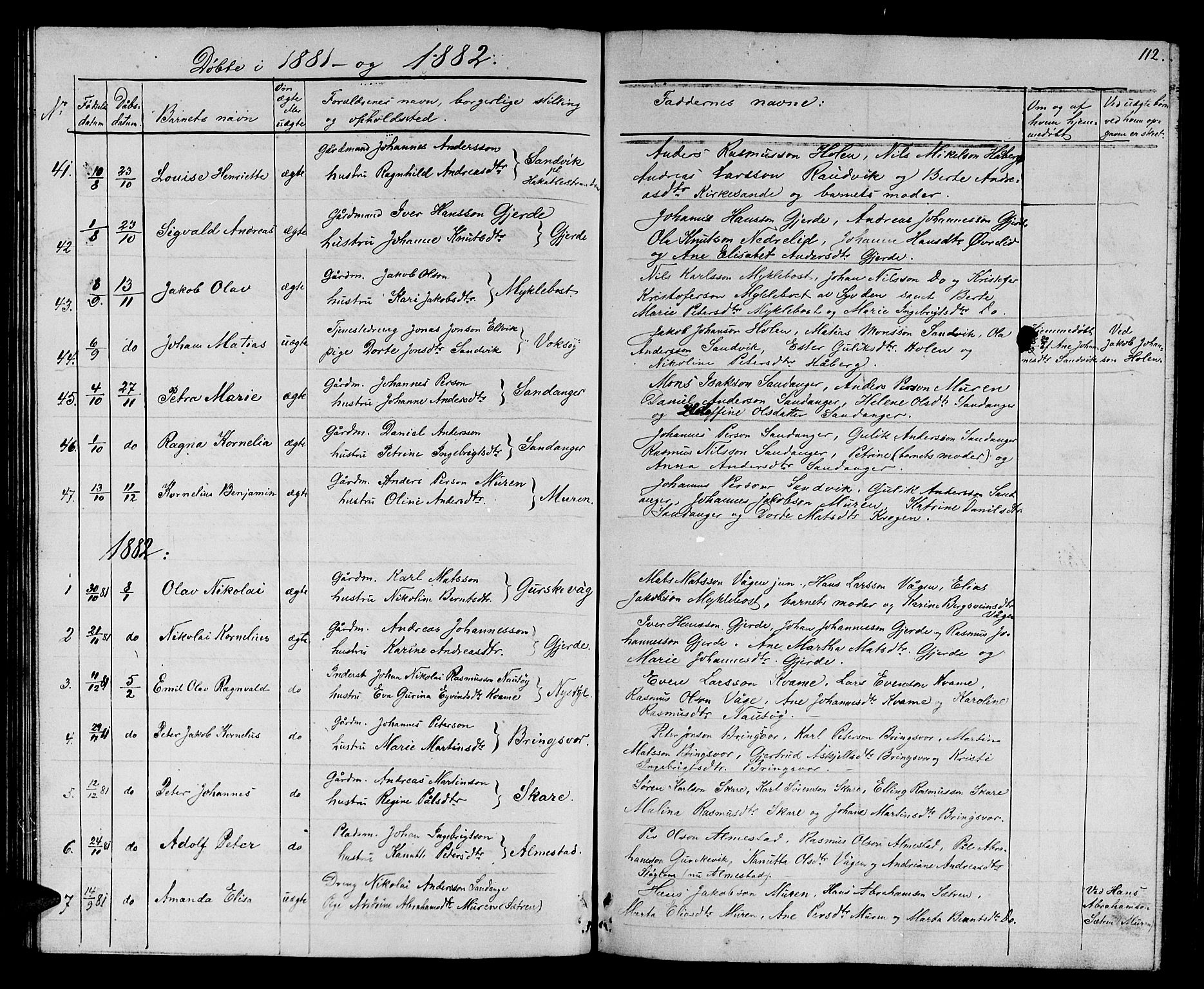 Ministerialprotokoller, klokkerbøker og fødselsregistre - Møre og Romsdal, AV/SAT-A-1454/503/L0047: Parish register (copy) no. 503C02, 1854-1884, p. 112