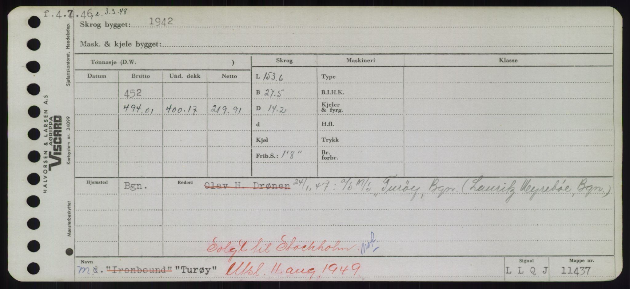 Sjøfartsdirektoratet med forløpere, Skipsmålingen, RA/S-1627/H/Hd/L0039: Fartøy, Ti-Tø, p. 845