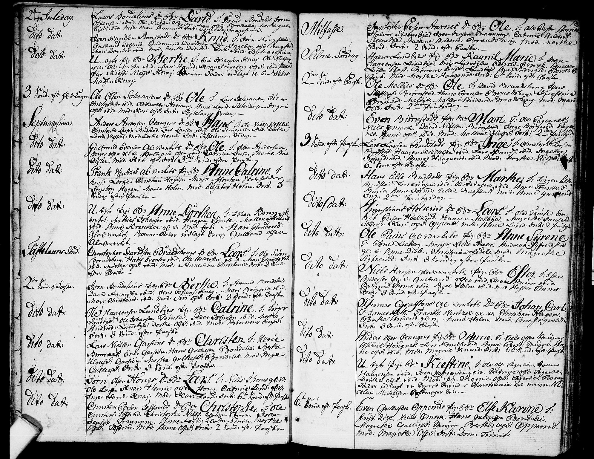 Hurdal prestekontor Kirkebøker, AV/SAO-A-10889/F/Fa/L0001: Parish register (official) no. I 1, 1777-1812, p. 13