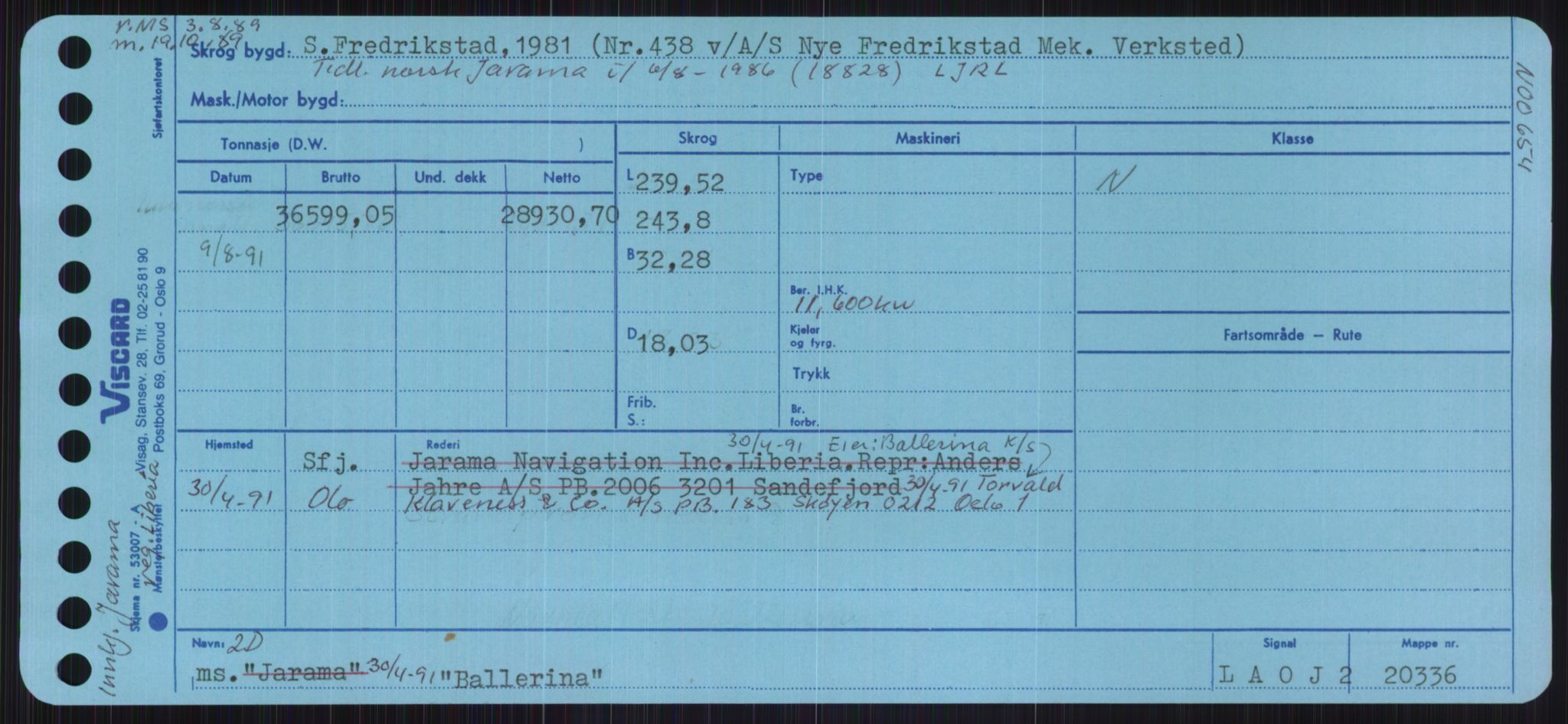 Sjøfartsdirektoratet med forløpere, Skipsmålingen, RA/S-1627/H/Ha/L0001/0001: Fartøy, A-Eig / Fartøy A-Bjøn, p. 615