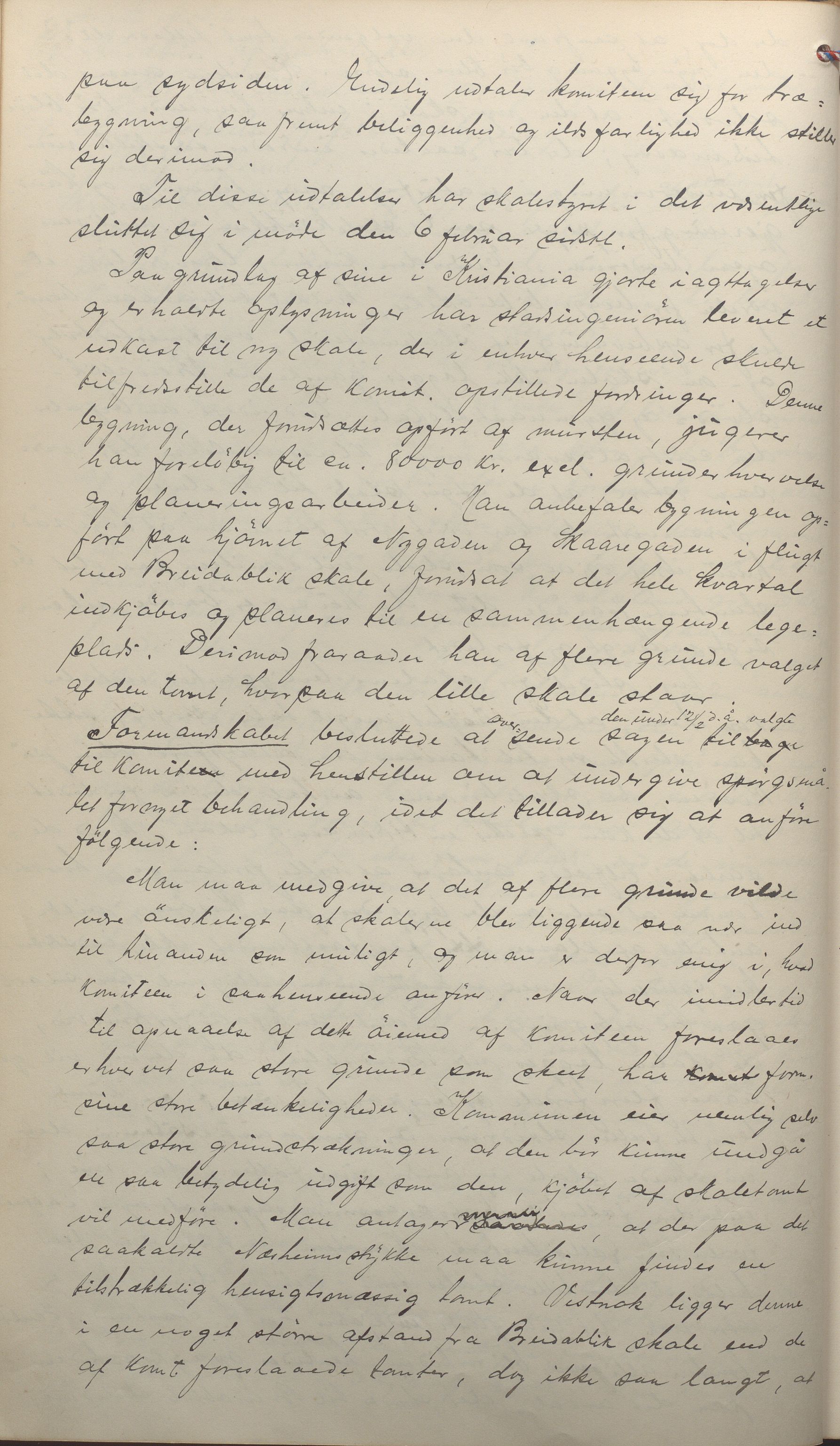 Haugesund kommune - Formannskapet, IKAR/X-0001/A/L0008: Møtebok, 1903-1906, p. 12b