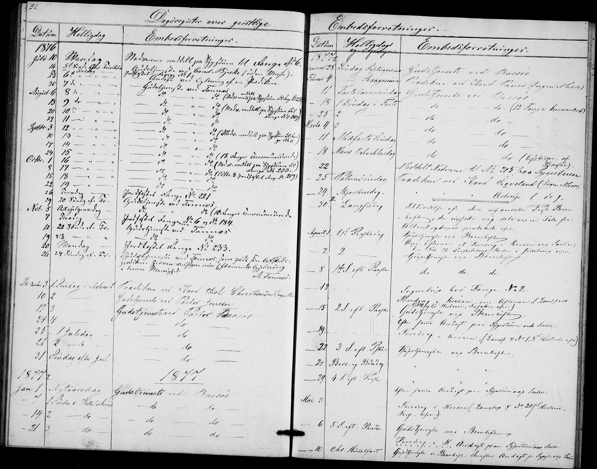 Akershus festnings slaveri Kirkebøker, SAO/A-10841/F/Fa/L0002: Parish register (official) no. 2, 1852-1883, p. 50