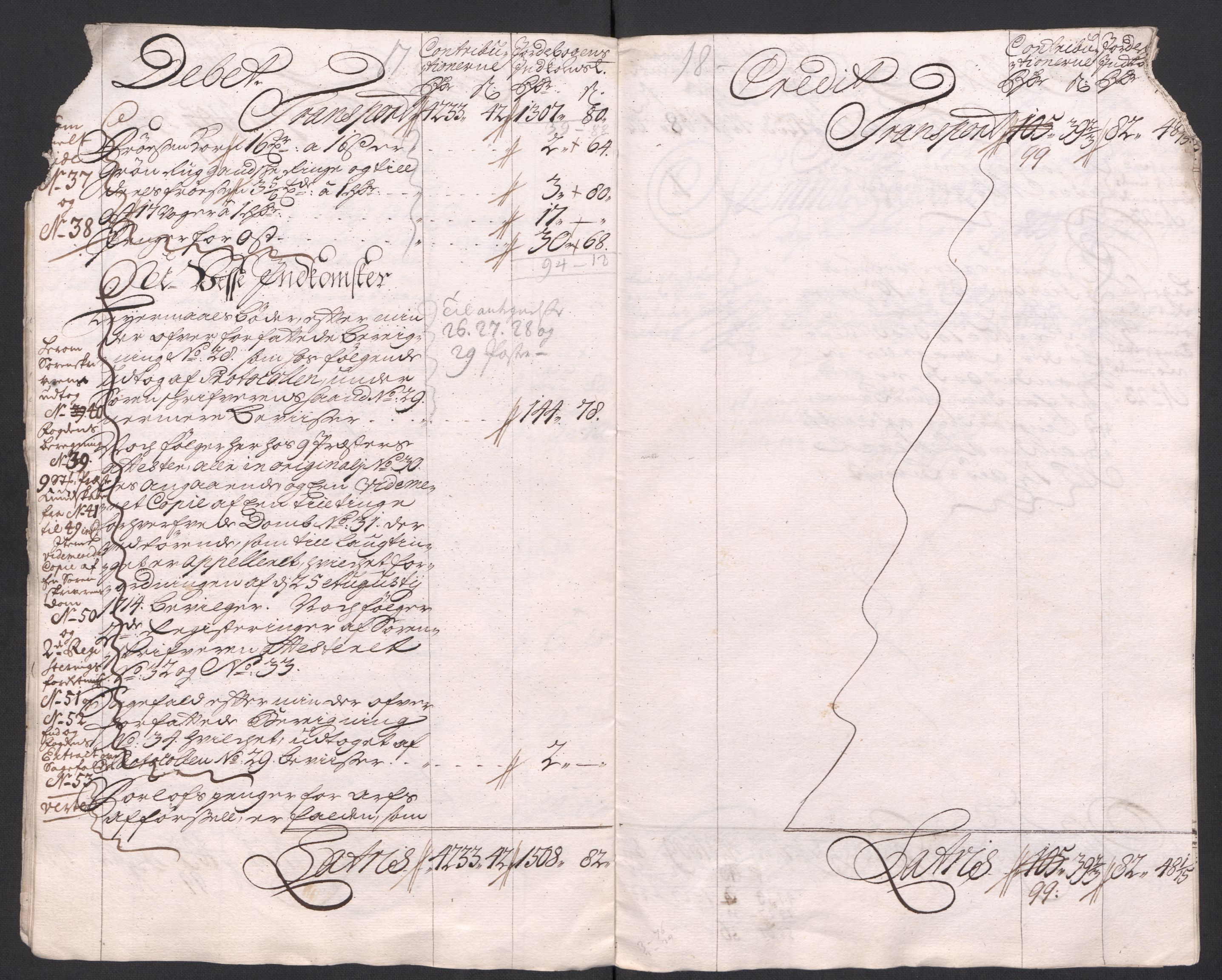 Rentekammeret inntil 1814, Reviderte regnskaper, Fogderegnskap, AV/RA-EA-4092/R66/L4587: Fogderegnskap Salten, 1717, p. 15