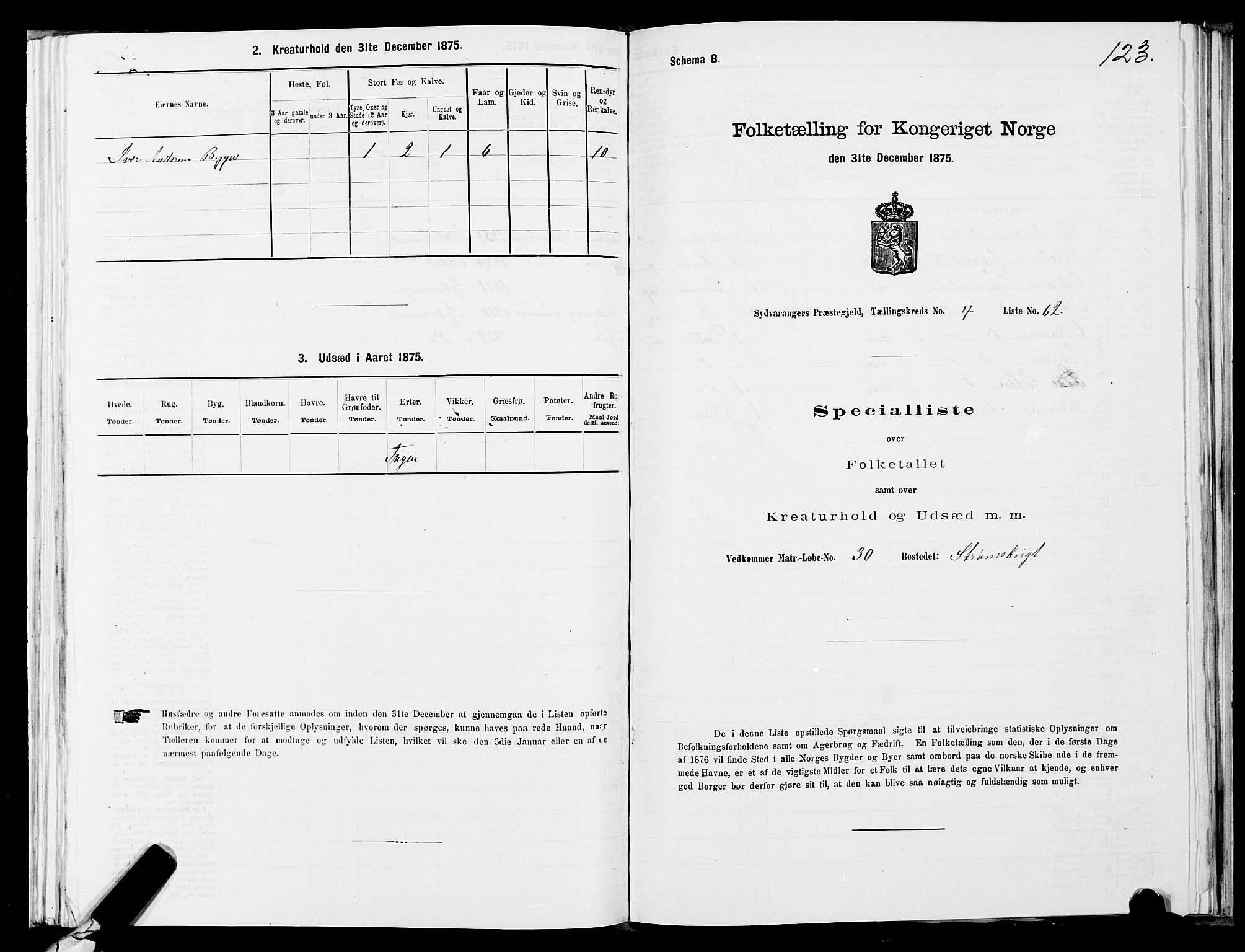 SATØ, 1875 census for 2030P Sør-Varanger, 1875, p. 2123