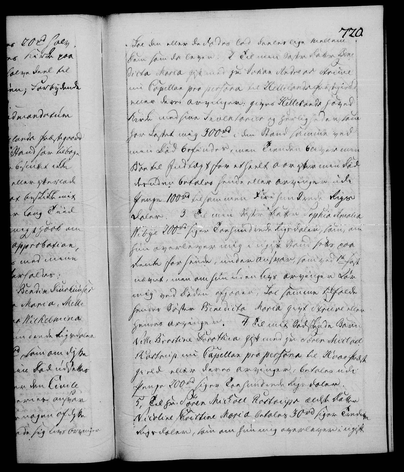 Danske Kanselli 1572-1799, AV/RA-EA-3023/F/Fc/Fca/Fcaa/L0052: Norske registre, 1788-1789, p. 720a