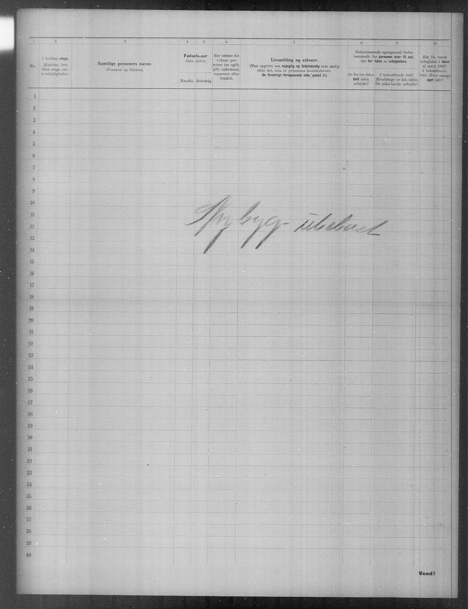 OBA, Municipal Census 1903 for Kristiania, 1903, p. 19722