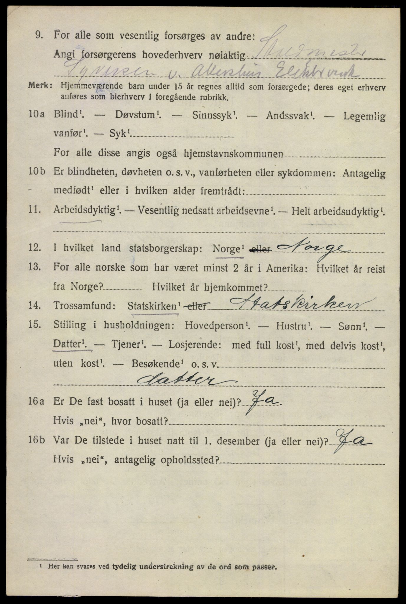 SAO, 1920 census for Blaker, 1920, p. 6416