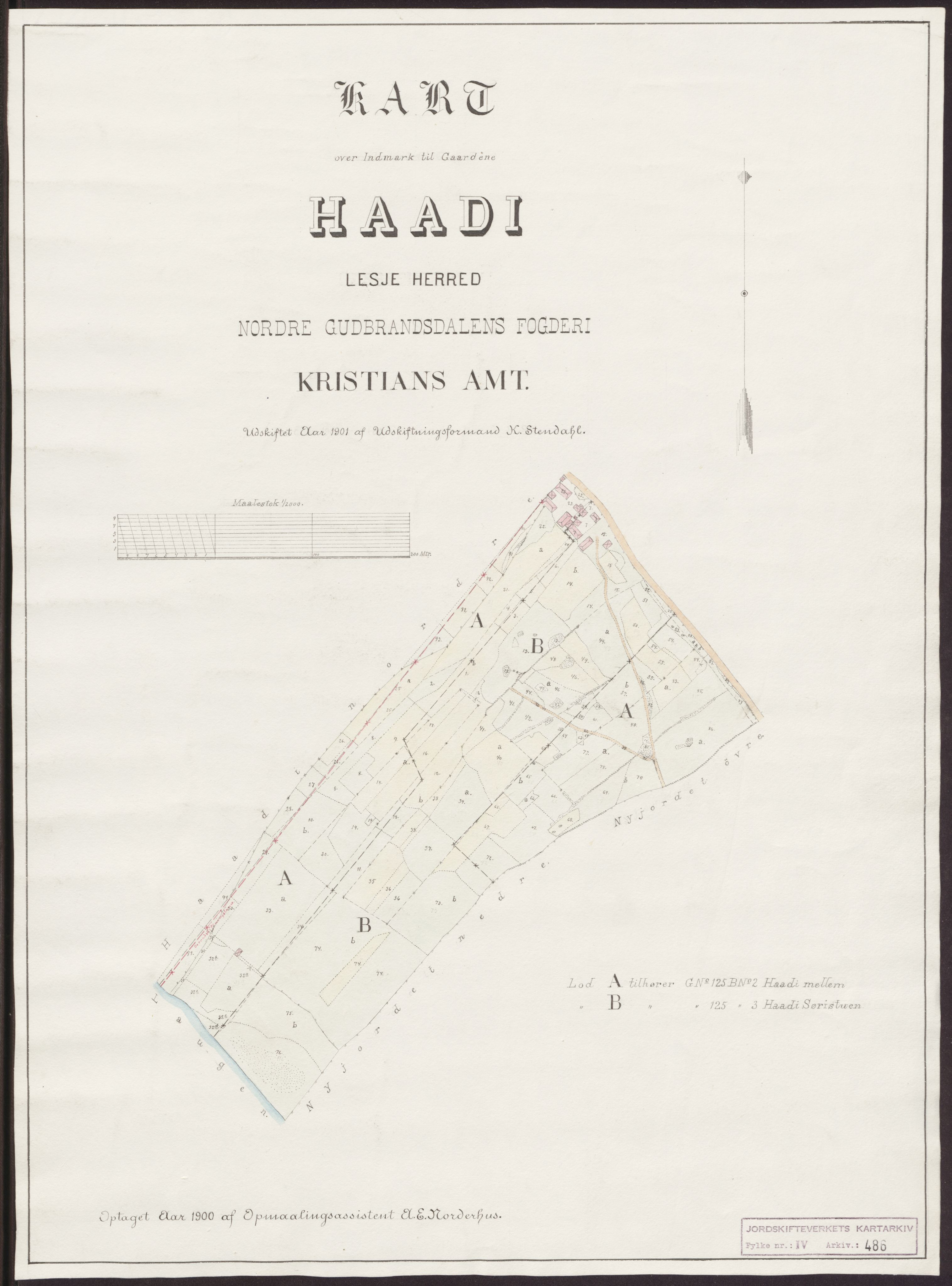 Jordskifteverkets kartarkiv, AV/RA-S-3929/T, 1859-1988, p. 578