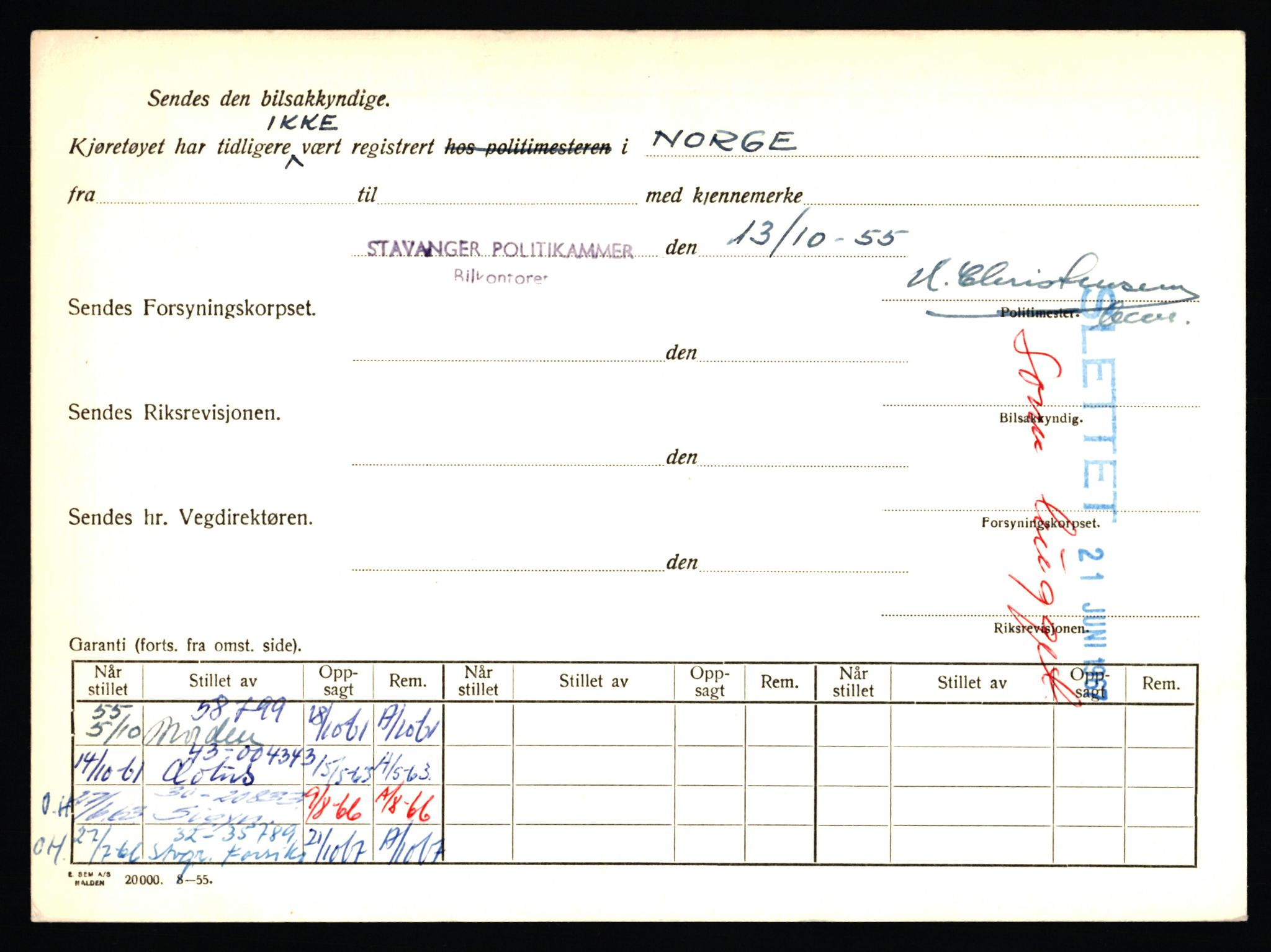 Stavanger trafikkstasjon, AV/SAST-A-101942/0/F/L0012: L-4200 - L-4699, 1930-1971, p. 940