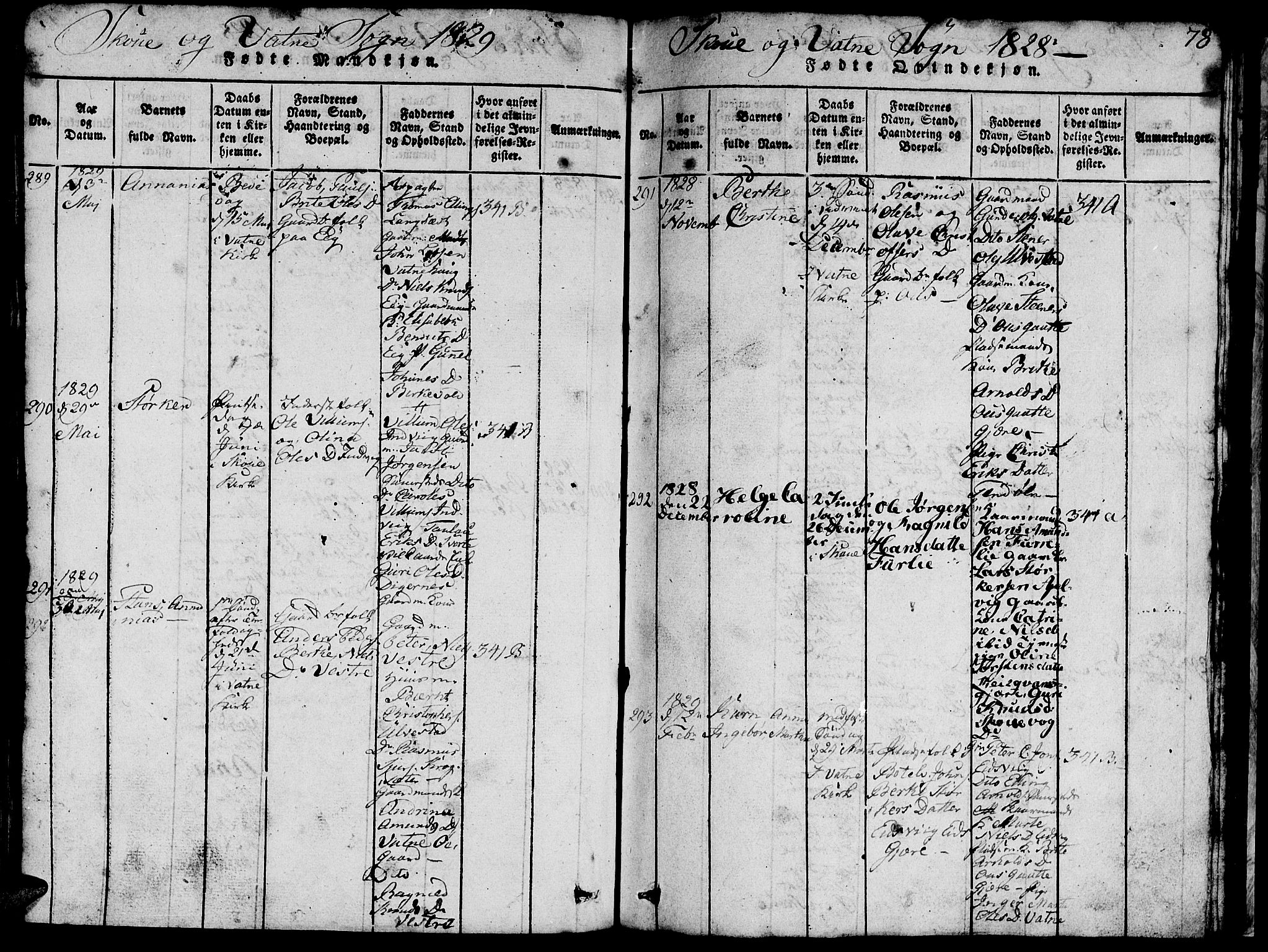 Ministerialprotokoller, klokkerbøker og fødselsregistre - Møre og Romsdal, AV/SAT-A-1454/524/L0360: Parish register (copy) no. 524C01, 1816-1830, p. 78