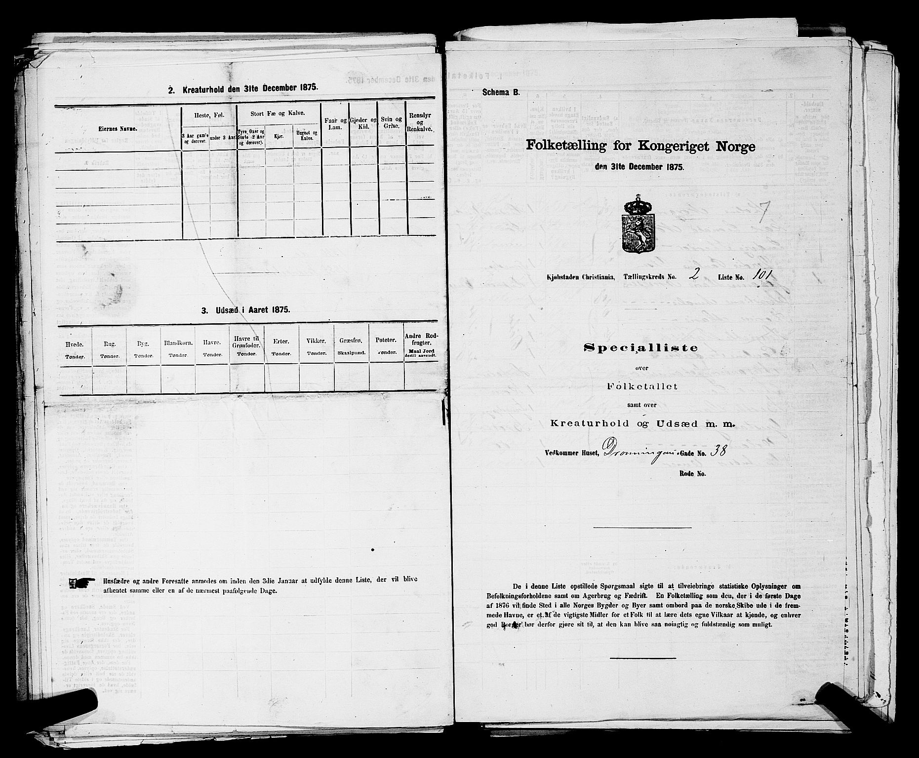 RA, 1875 census for 0301 Kristiania, 1875, p. 339