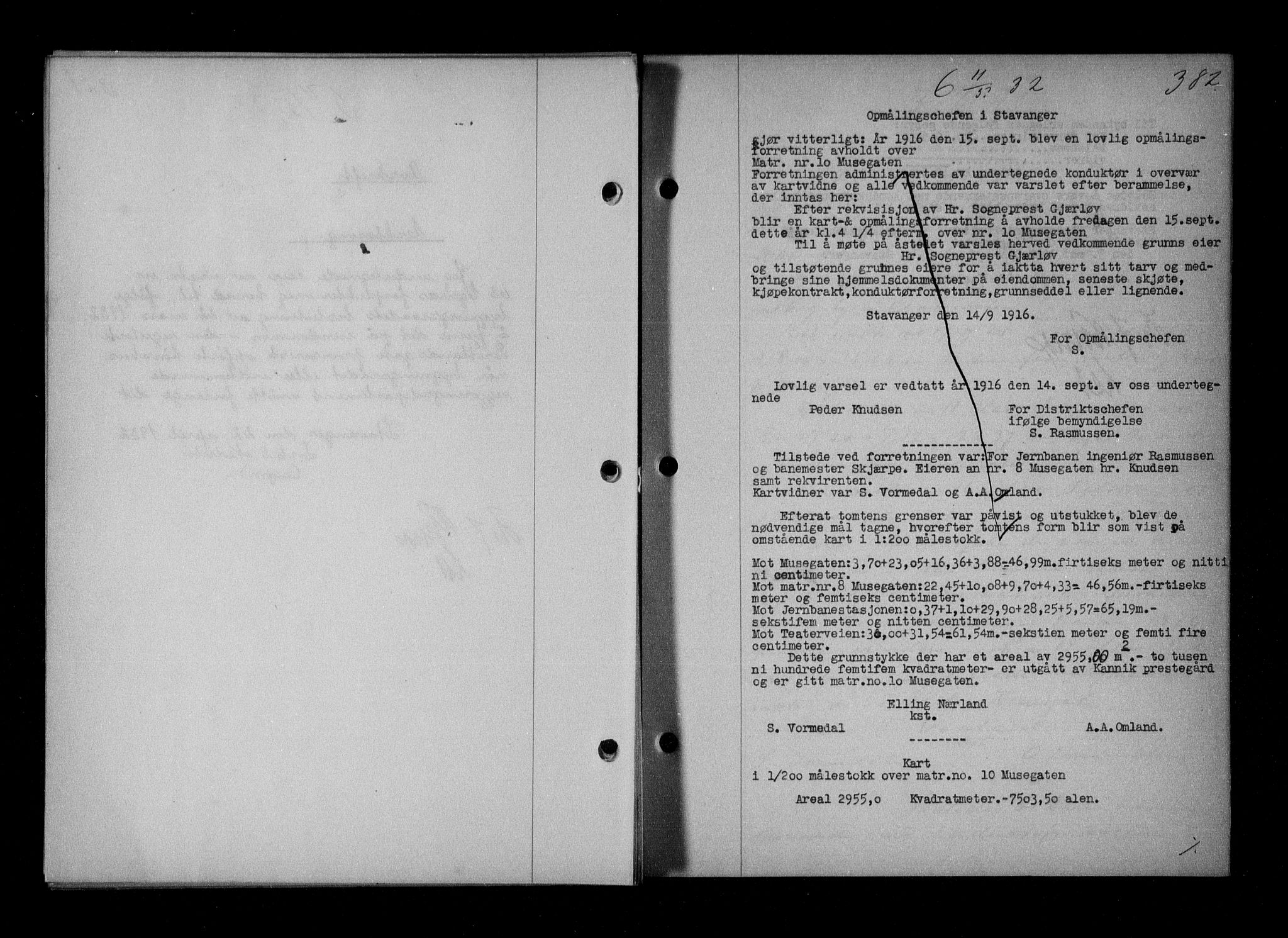 Stavanger byfogd, AV/SAST-A-101408/001/4/41/410/410BB/L0061: Mortgage book no. 51, 1932-1932, Deed date: 11.05.1932