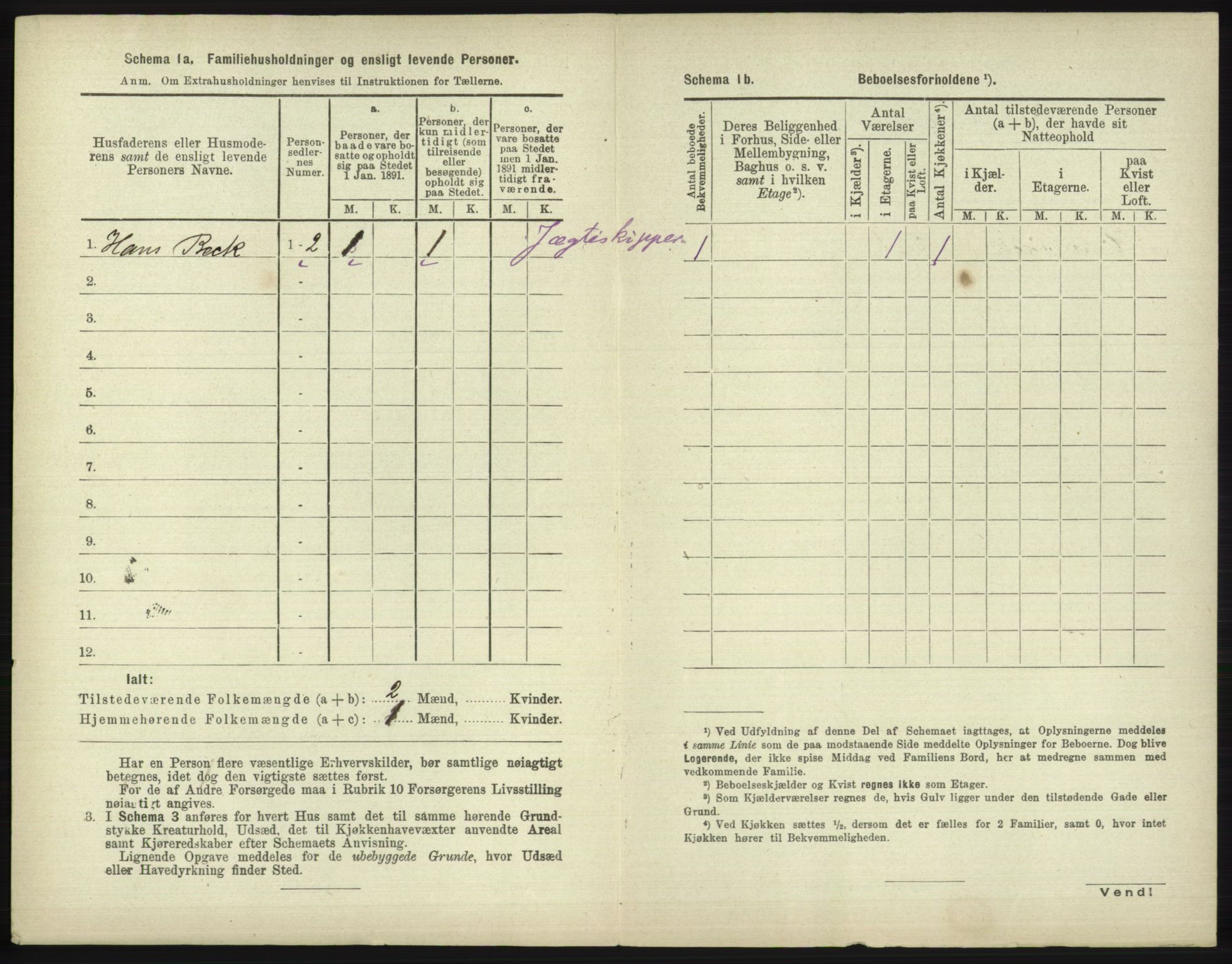 RA, 1891 census for 2001 Hammerfest, 1891, p. 1637