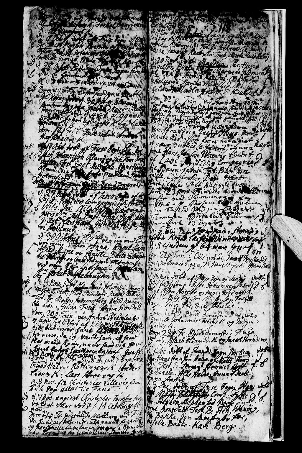 Os sokneprestembete, SAB/A-99929: Parish register (official) no. A 8, 1760-1765, p. 118