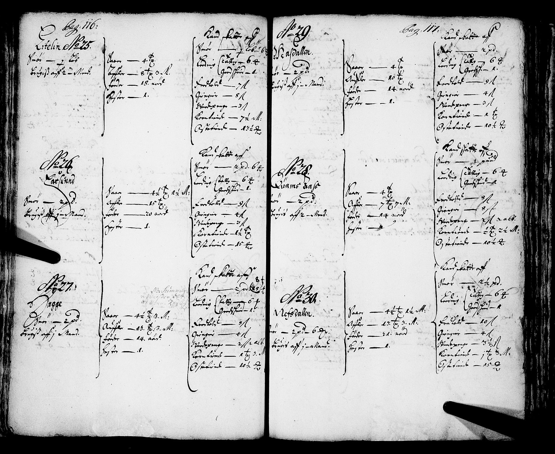 Rentekammeret inntil 1814, Realistisk ordnet avdeling, AV/RA-EA-4070/N/Nb/Nba/L0043: Sunnfjord fogderi, 1667, p. 116-117