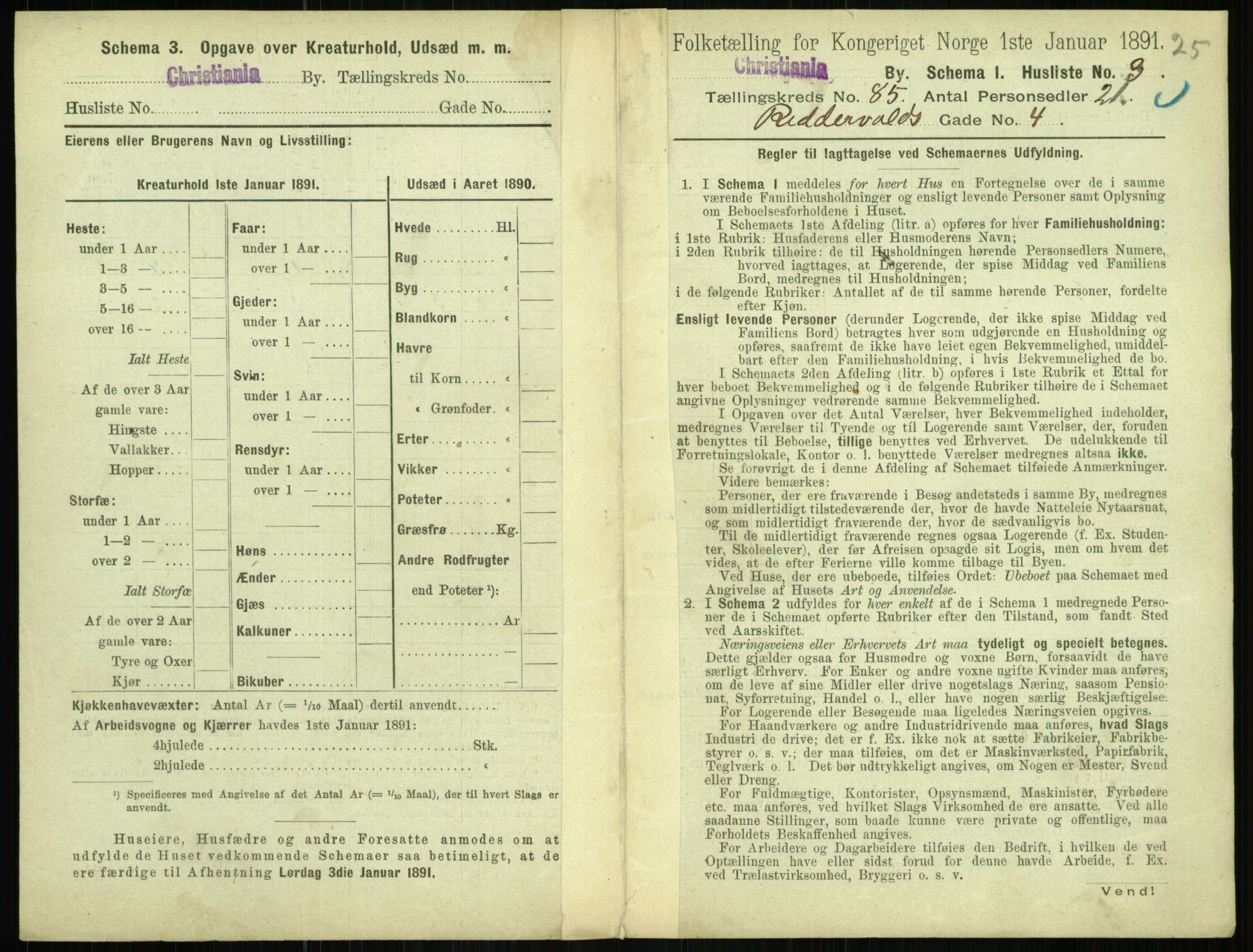 RA, 1891 census for 0301 Kristiania, 1891, p. 42807