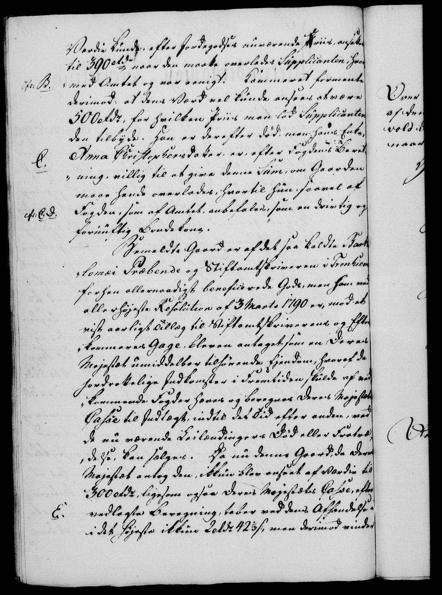 Rentekammeret, Kammerkanselliet, AV/RA-EA-3111/G/Gf/Gfa/L0080: Norsk relasjons- og resolusjonsprotokoll (merket RK 52.80), 1798, p. 73