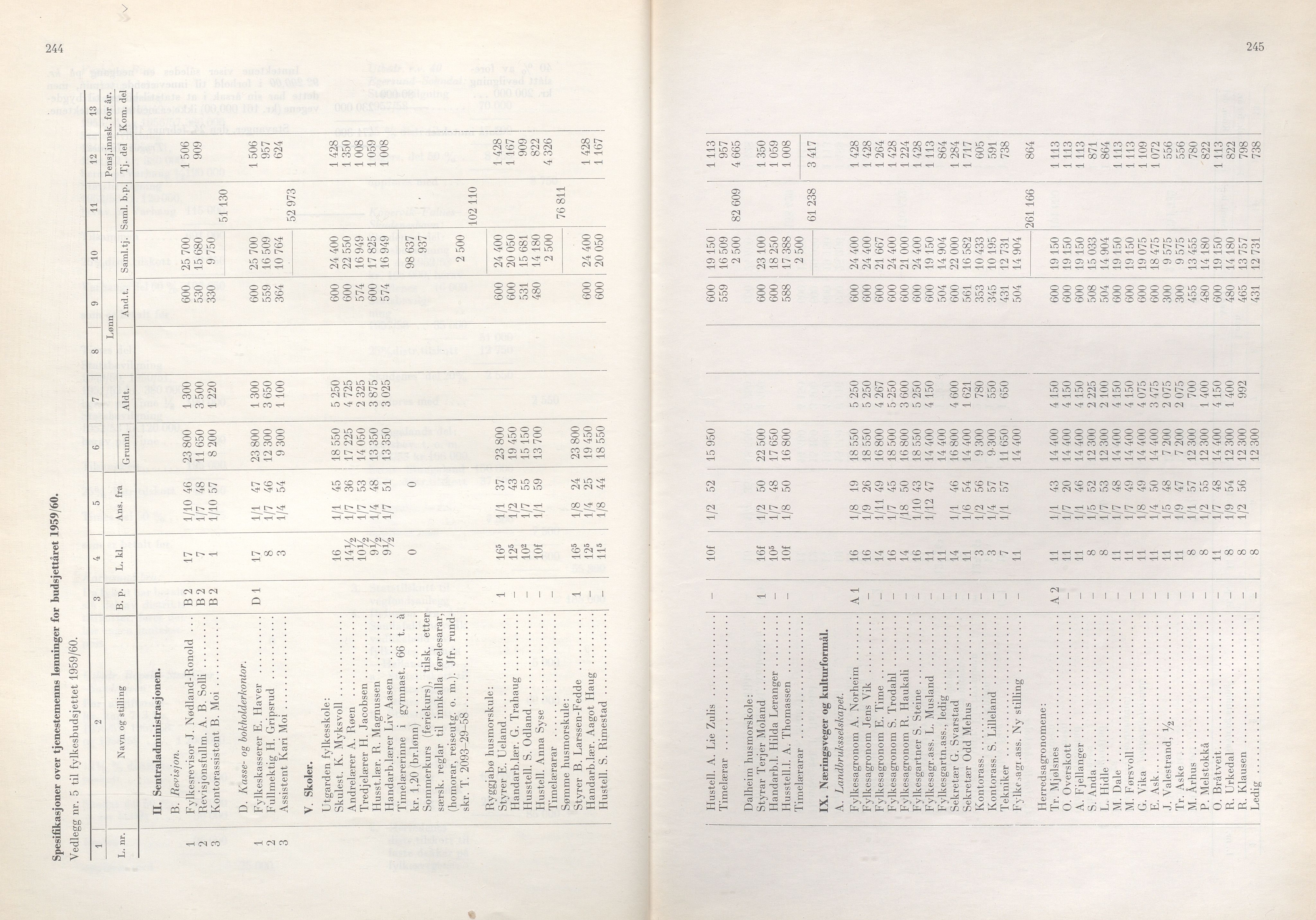 Rogaland fylkeskommune - Fylkesrådmannen , IKAR/A-900/A/Aa/Aaa/L0078: Møtebok , 1959, p. 244-245