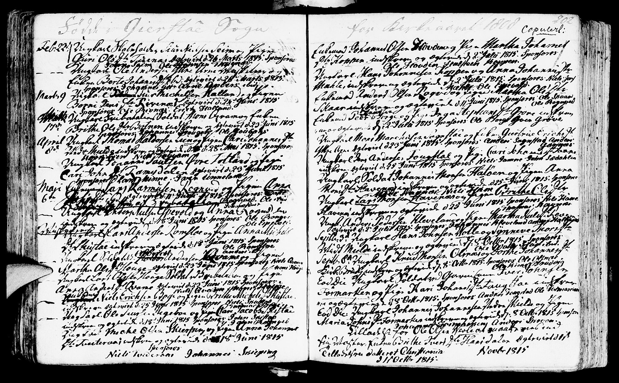 Haus sokneprestembete, SAB/A-75601/H/Haa: Parish register (official) no. A 11, 1796-1816, p. 202