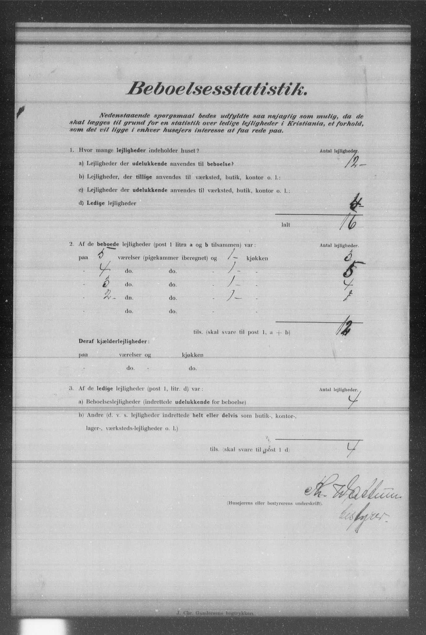 OBA, Municipal Census 1902 for Kristiania, 1902, p. 12307