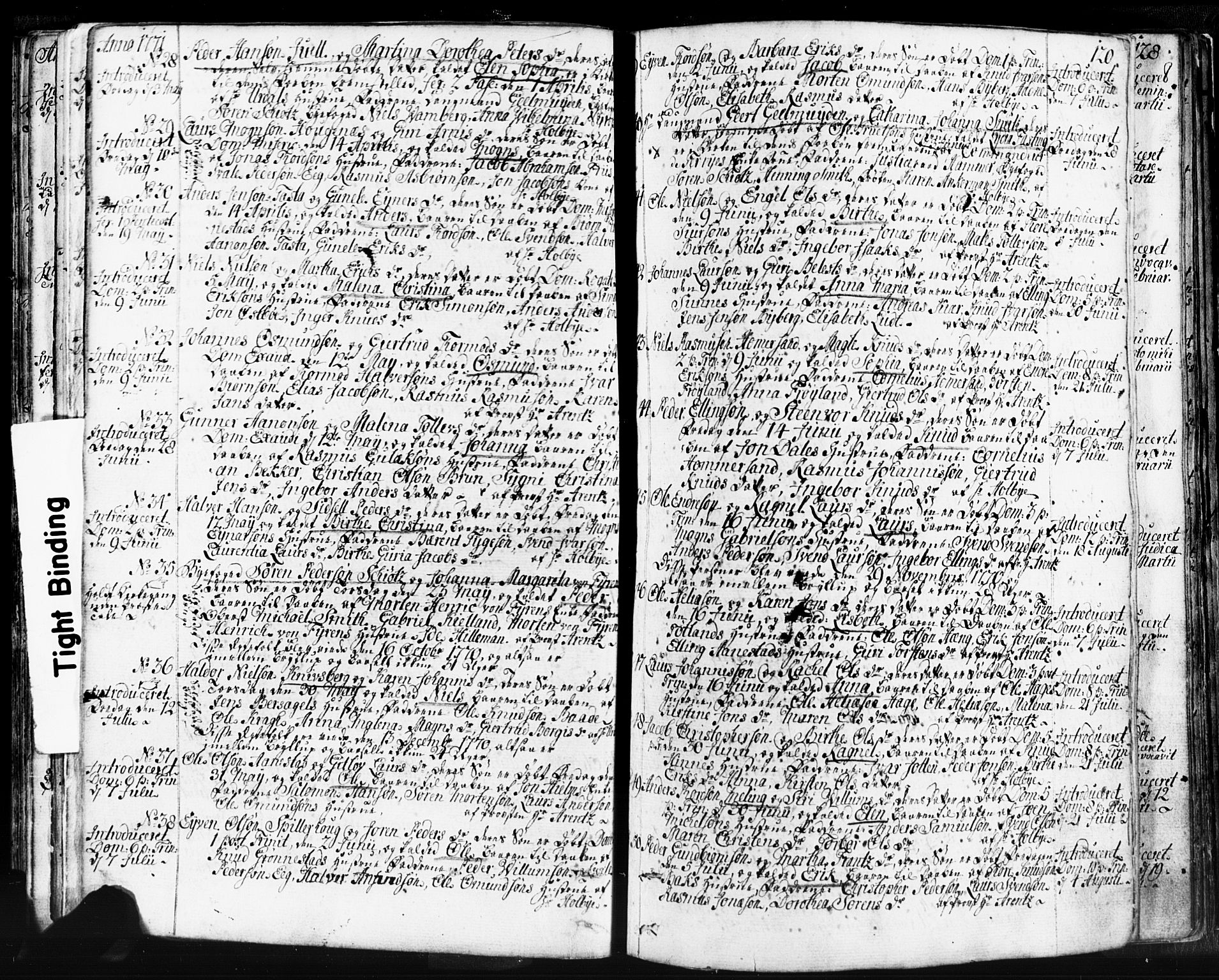 Domkirken sokneprestkontor, SAST/A-101812/001/30/30BB/L0004: Parish register (copy) no. B 4, 1752-1790, p. 120