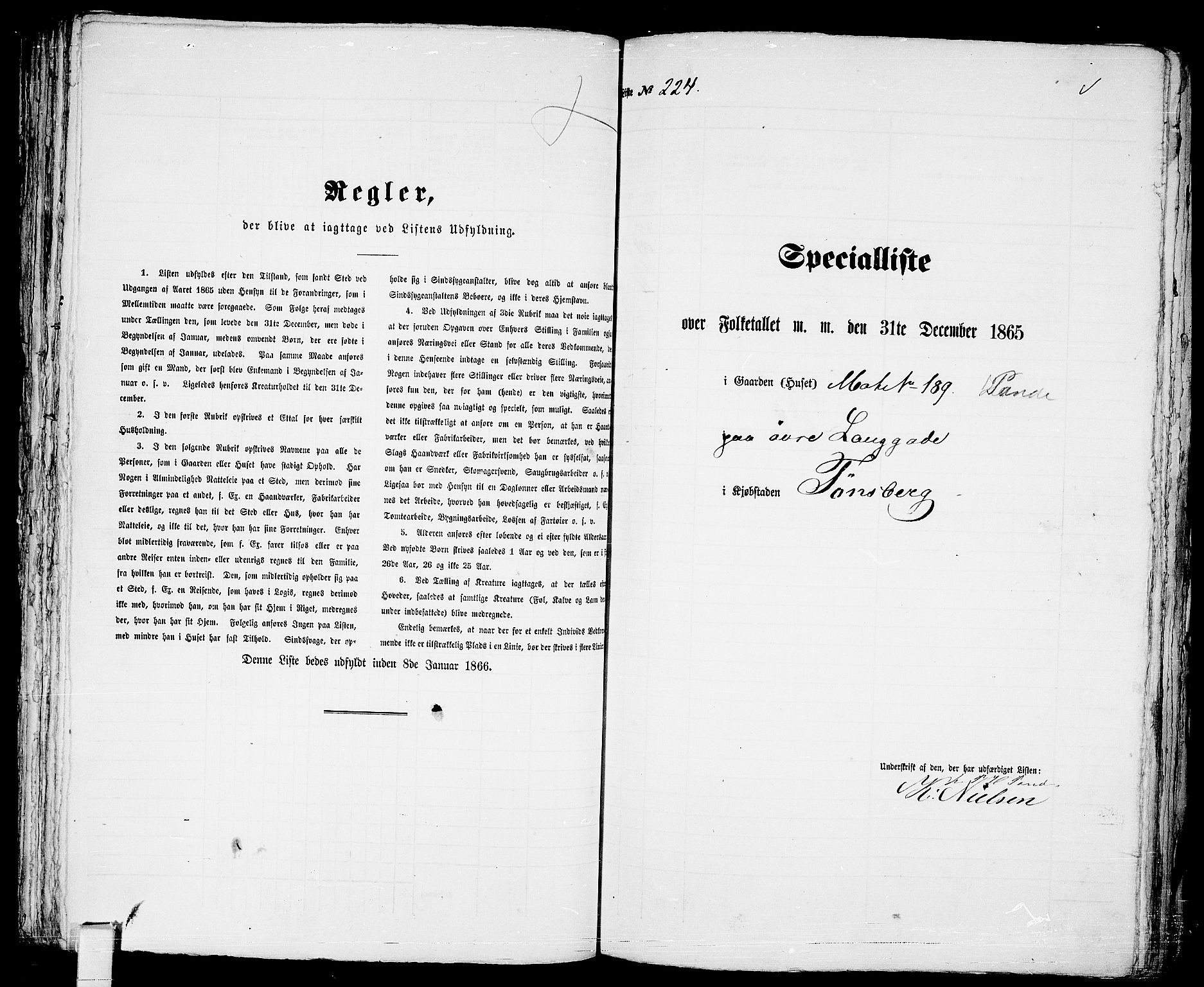 RA, 1865 census for Tønsberg, 1865, p. 485