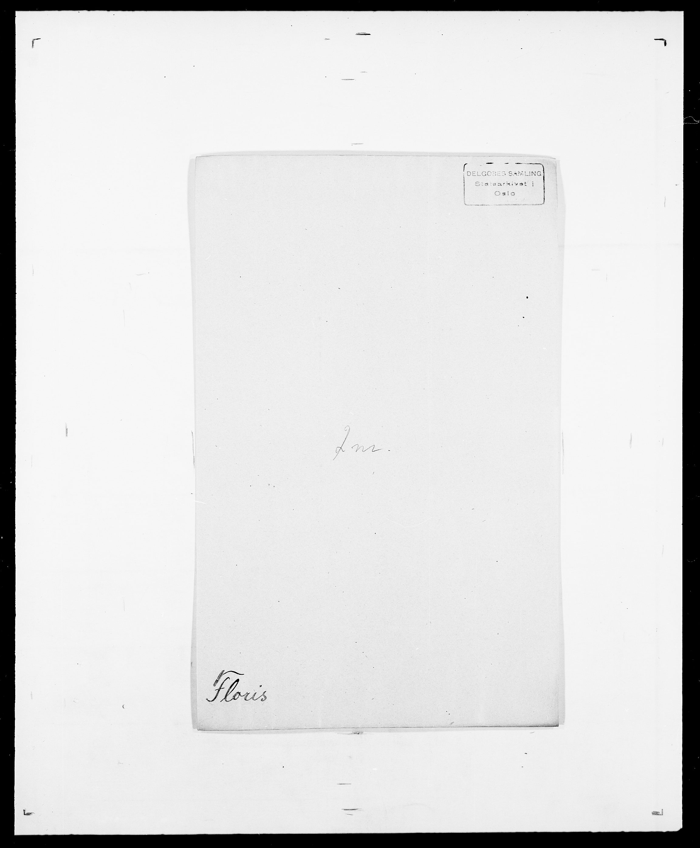 Delgobe, Charles Antoine - samling, SAO/PAO-0038/D/Da/L0012: Flor, Floer, Flohr - Fritzner, p. 471