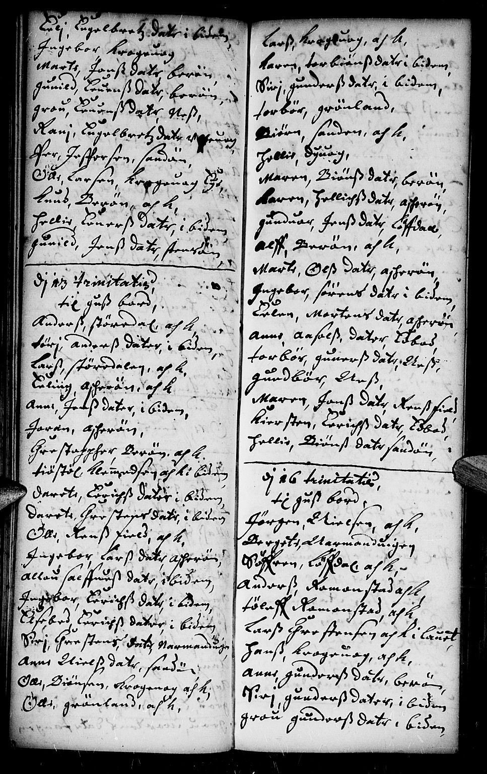 Dypvåg sokneprestkontor, AV/SAK-1111-0007/F/Fb/Fba/L0002: Parish register (copy) no. B 2, 1707-1721, p. 62