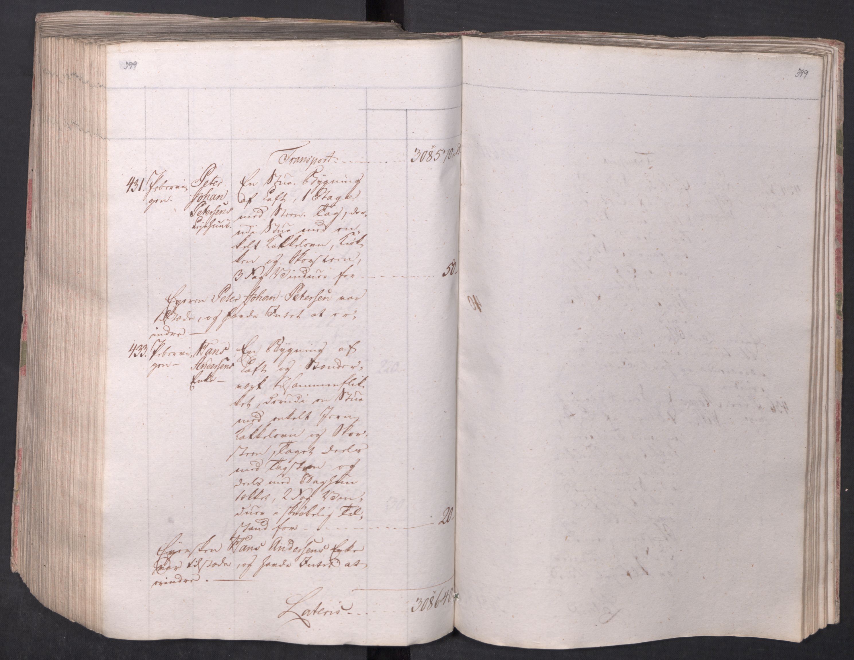 Kristiania stiftamt, AV/SAO-A-10386/I/Ia/L0015: Branntakster, 1797, p. 399