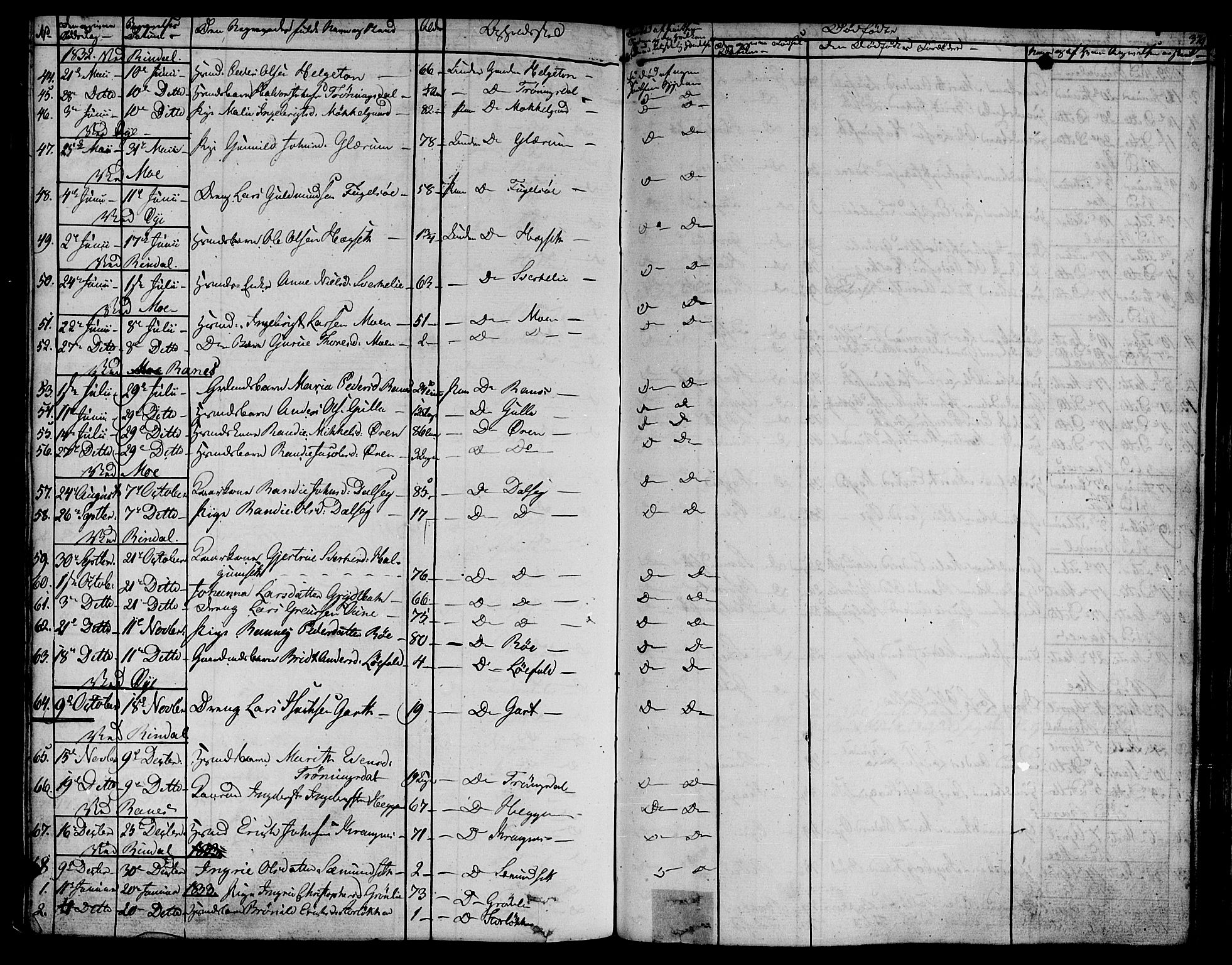 Ministerialprotokoller, klokkerbøker og fødselsregistre - Møre og Romsdal, AV/SAT-A-1454/595/L1042: Parish register (official) no. 595A04, 1829-1843, p. 379