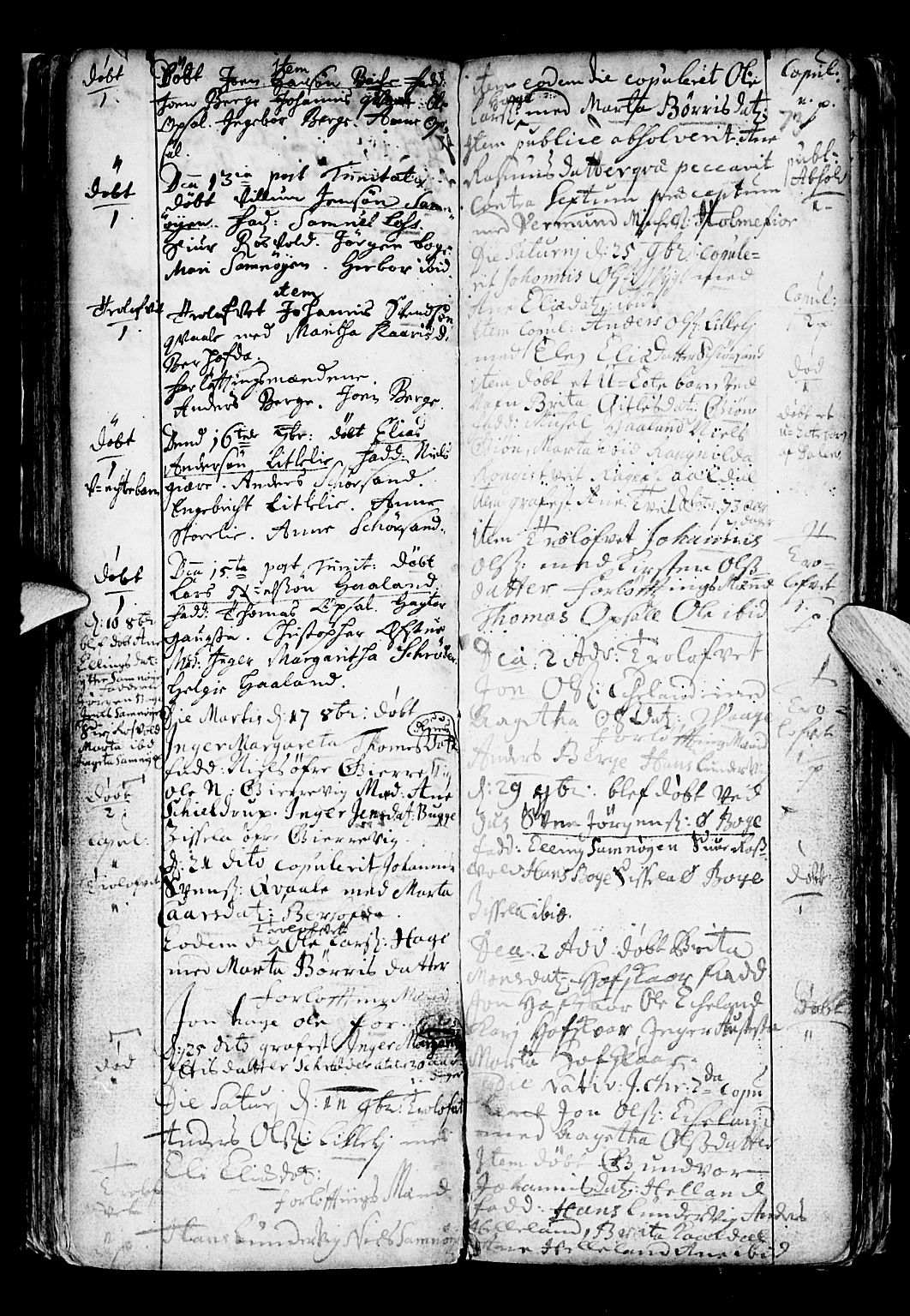 Os sokneprestembete, SAB/A-99929: Parish register (official) no. A 6, 1669-1719, p. 73