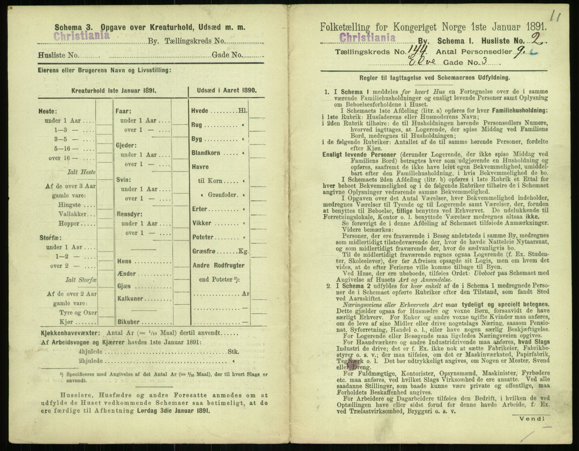 RA, 1891 census for 0301 Kristiania, 1891, p. 78994