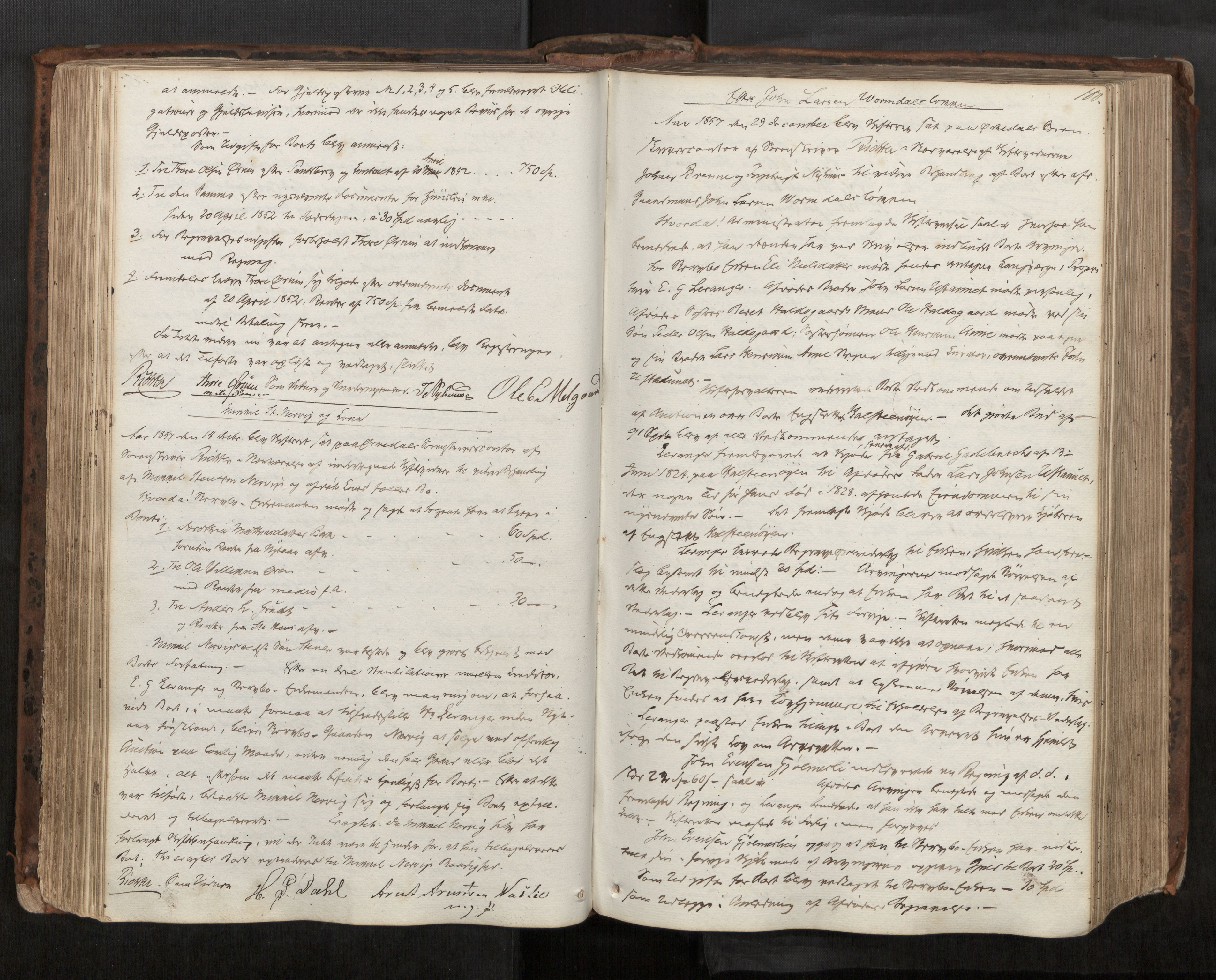 Orkdal sorenskriveri, AV/SAT-A-4169/1/3/3B/L0004: Skiftebehandlingsprotokoll, 1851-1870, p. 100