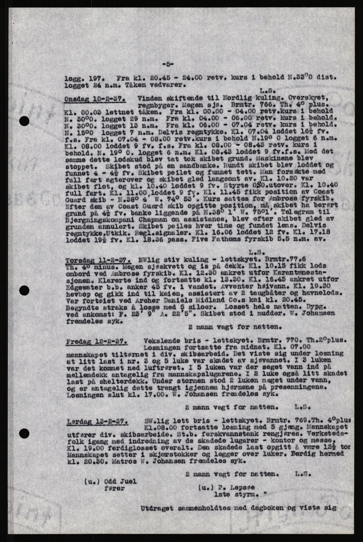 Sjøfartsdirektoratet med forløpere, skipsmapper slettede skip, AV/RA-S-4998/F/Fb/L0072: --, 1949, p. 25