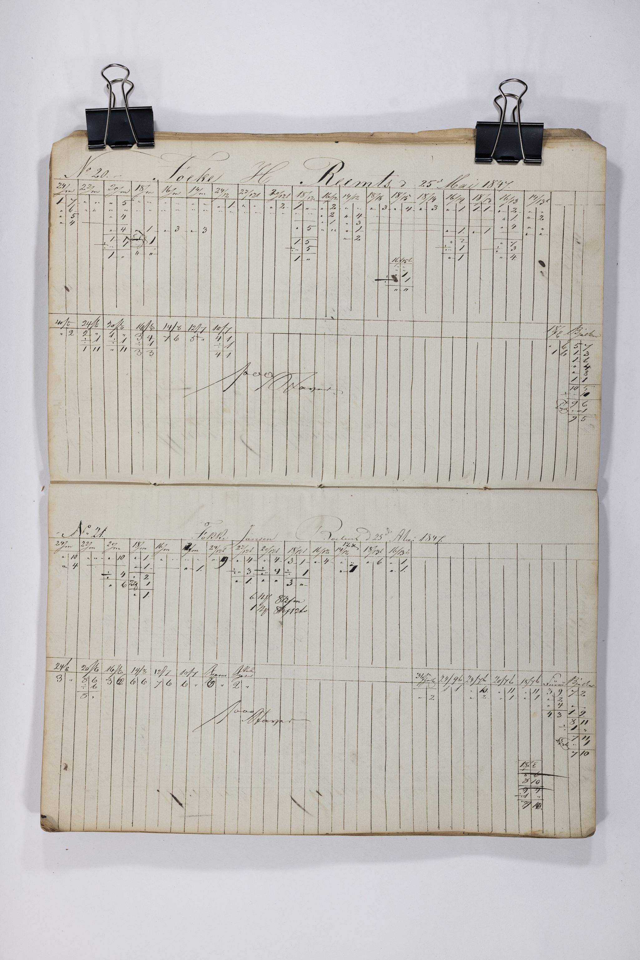 Blehr/ Kjellestad, TEMU/TGM-A-1212/E/Eb/L0004: Ladnings Liste, 1847-1849, p. 12