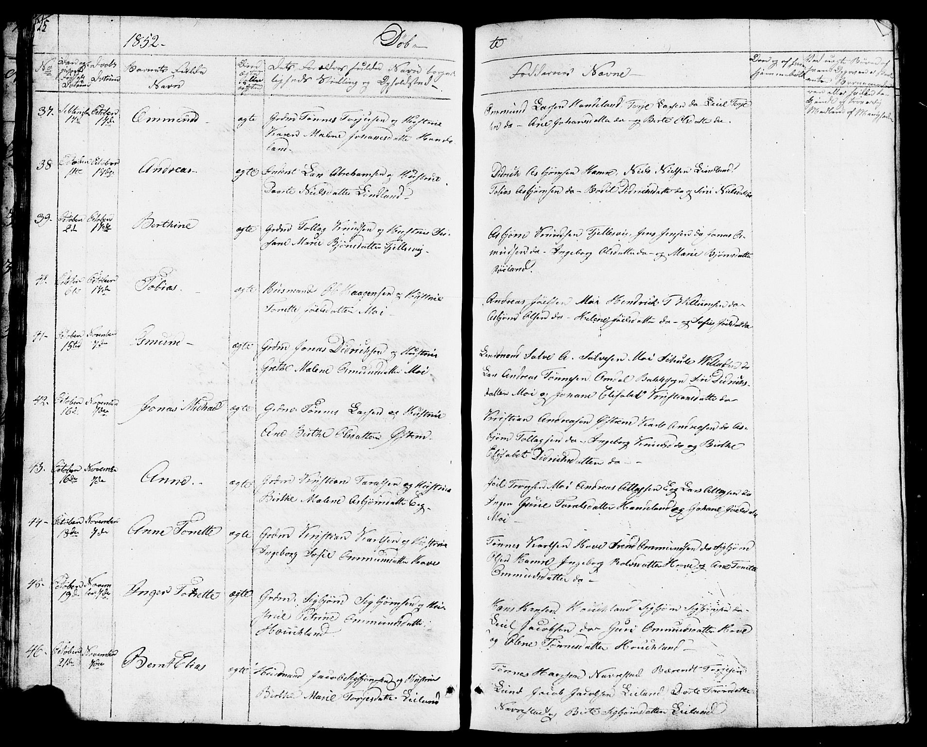 Lund sokneprestkontor, AV/SAST-A-101809/S07/L0003: Parish register (copy) no. B 3, 1848-1885, p. 25